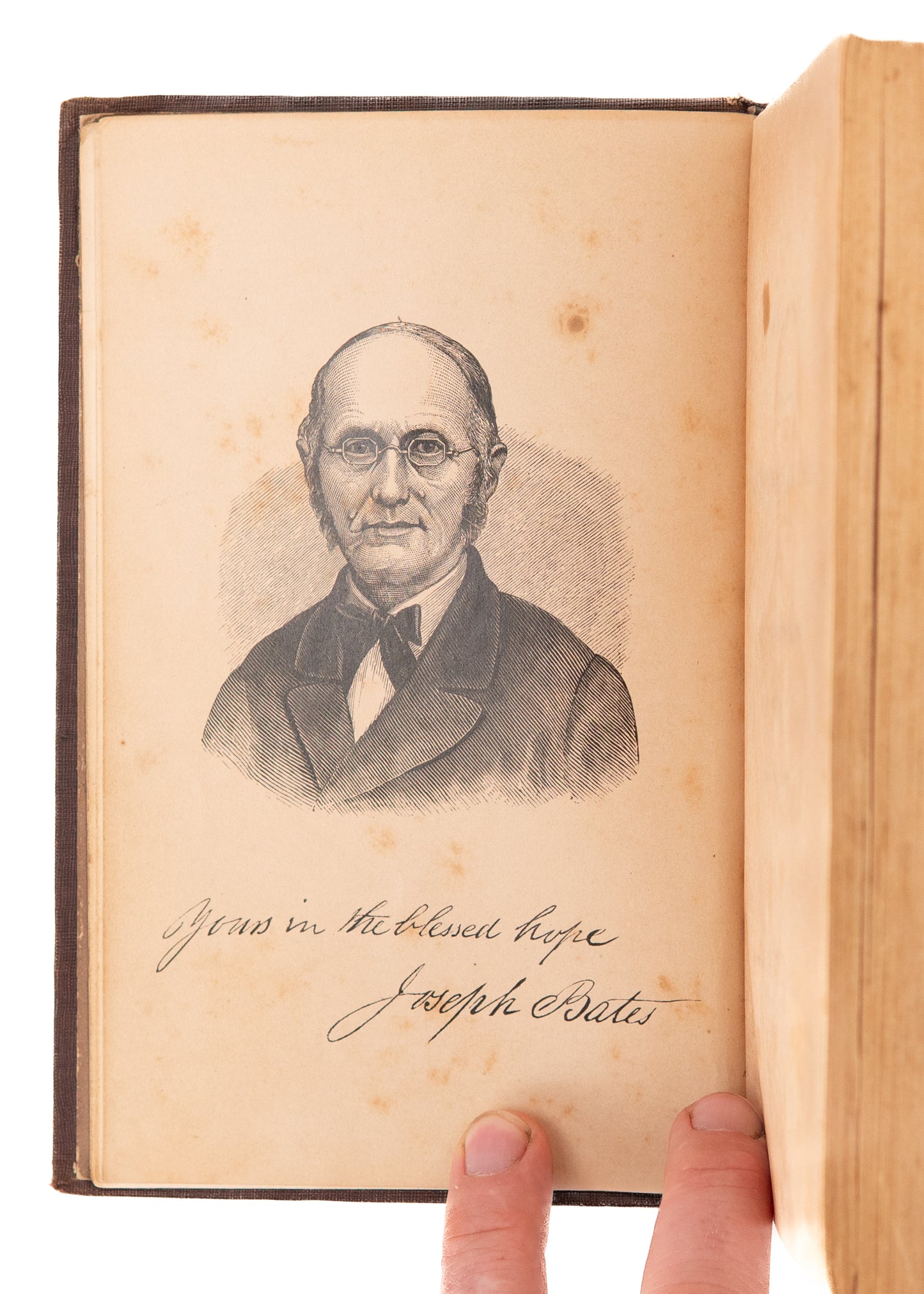 1878 SEVENTH DAY ADVENTIST. The Early Life and Labors of Elder Joseph Bates, Co-Founder of Adventists.