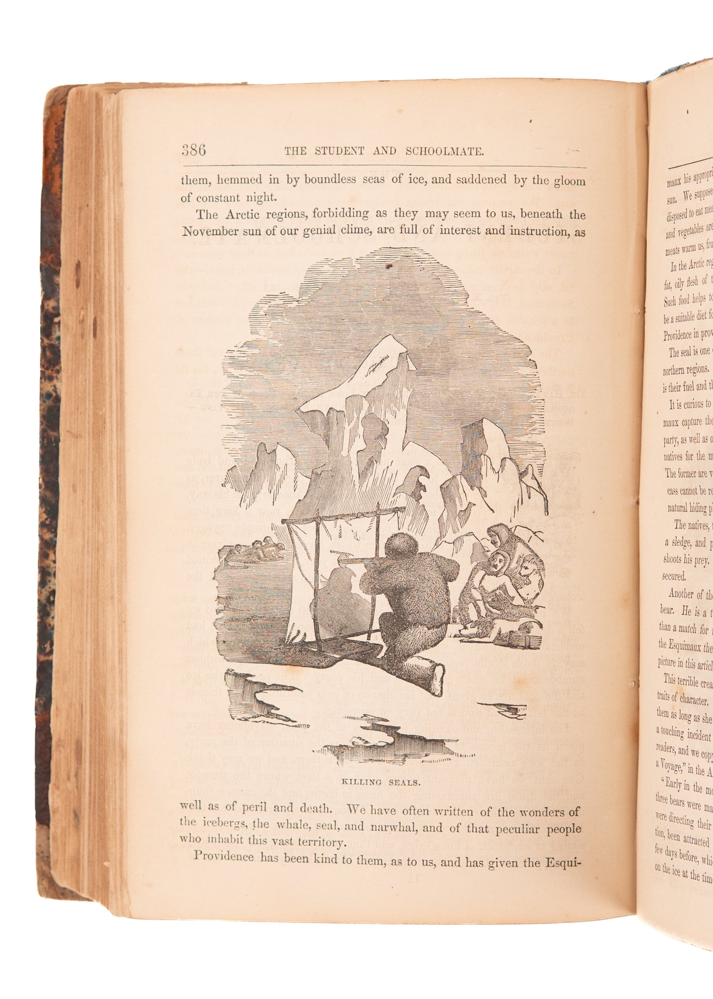 1861 STUDENT AND SCHOOLMATE. Superb Civil War Periodical for the Young. Extensive War & Slavery Content.