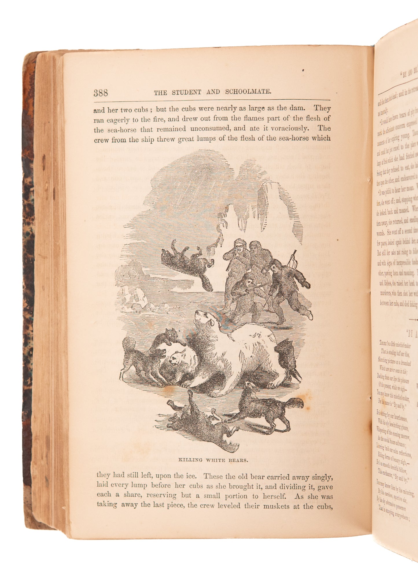 1861 STUDENT AND SCHOOLMATE. Superb Civil War Periodical for the Young. Extensive War & Slavery Content.