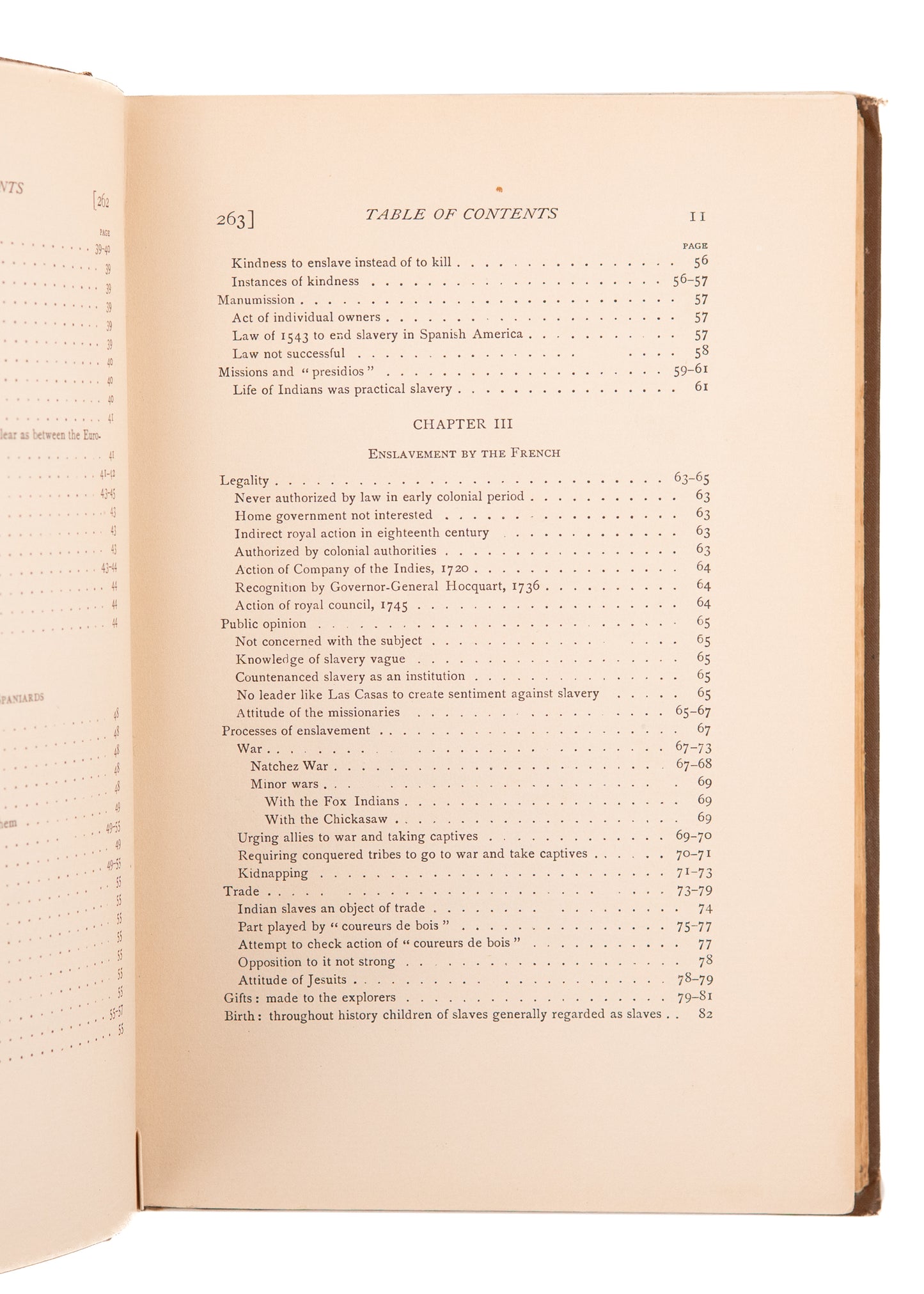 1913 A. W. LAUBER. Indian Slavery in Colonial Times. First In-Depth Study of Native American Enslavement.