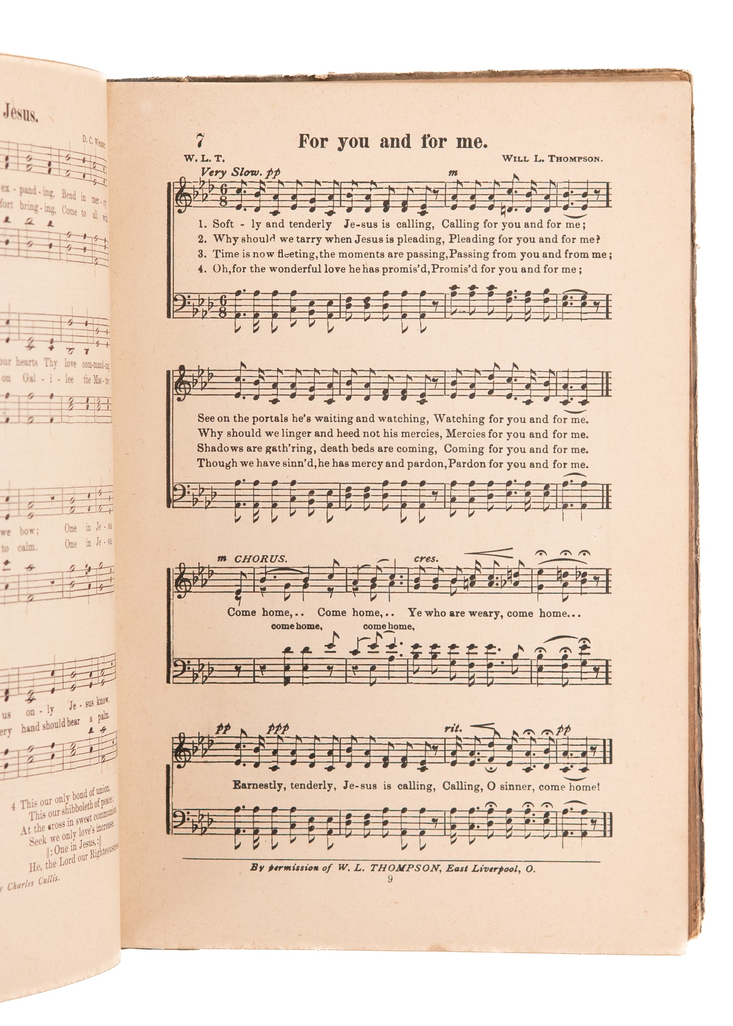 1889 CHARLES CULLIS. Signed. Songs of Victory. Rare Divine Healing Hymnal.