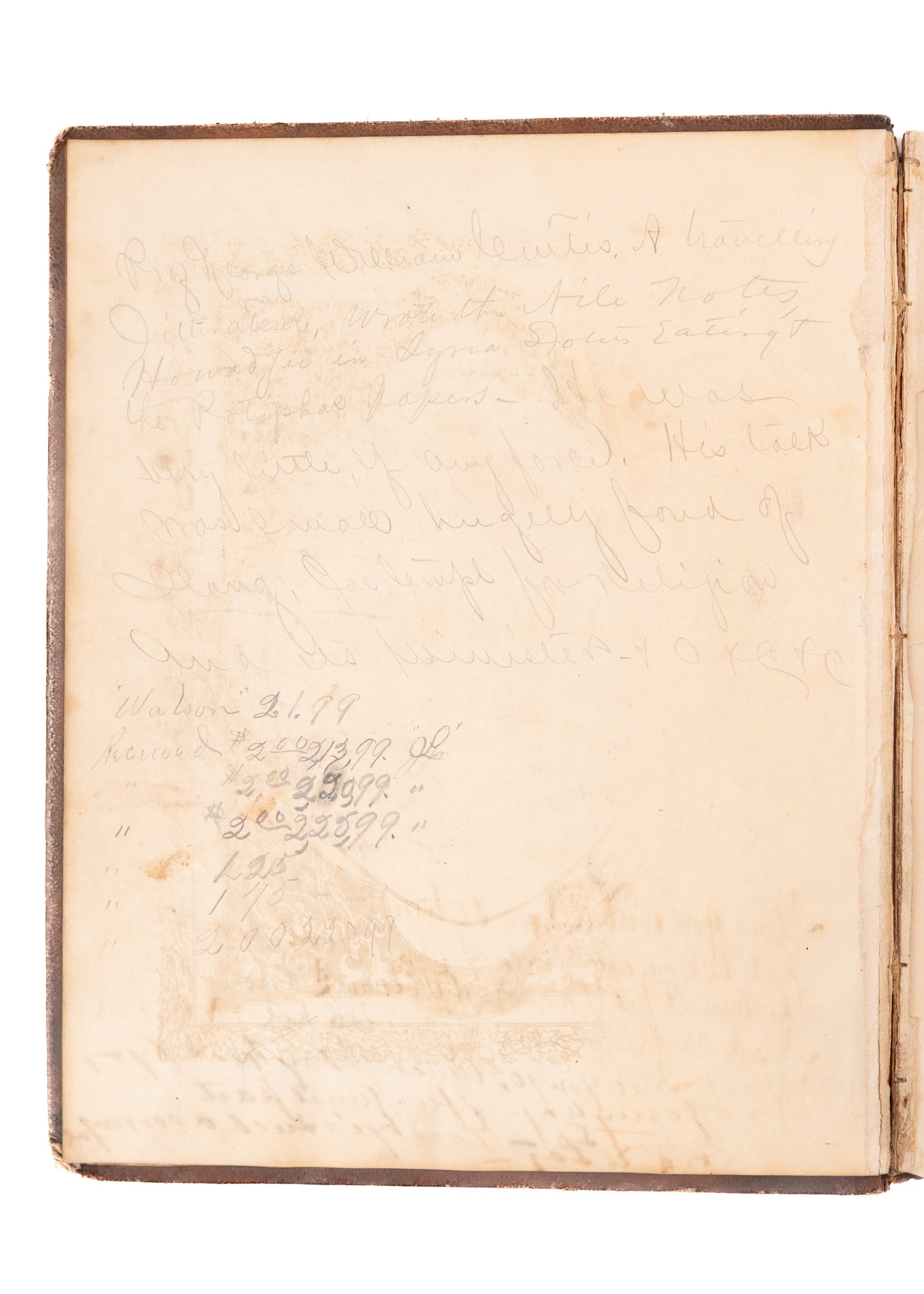 1863 TENNESSEE CONFEDERATE SOLDIER. Journal of A. G. Settle - Killed in Action in Georgia, 1863.