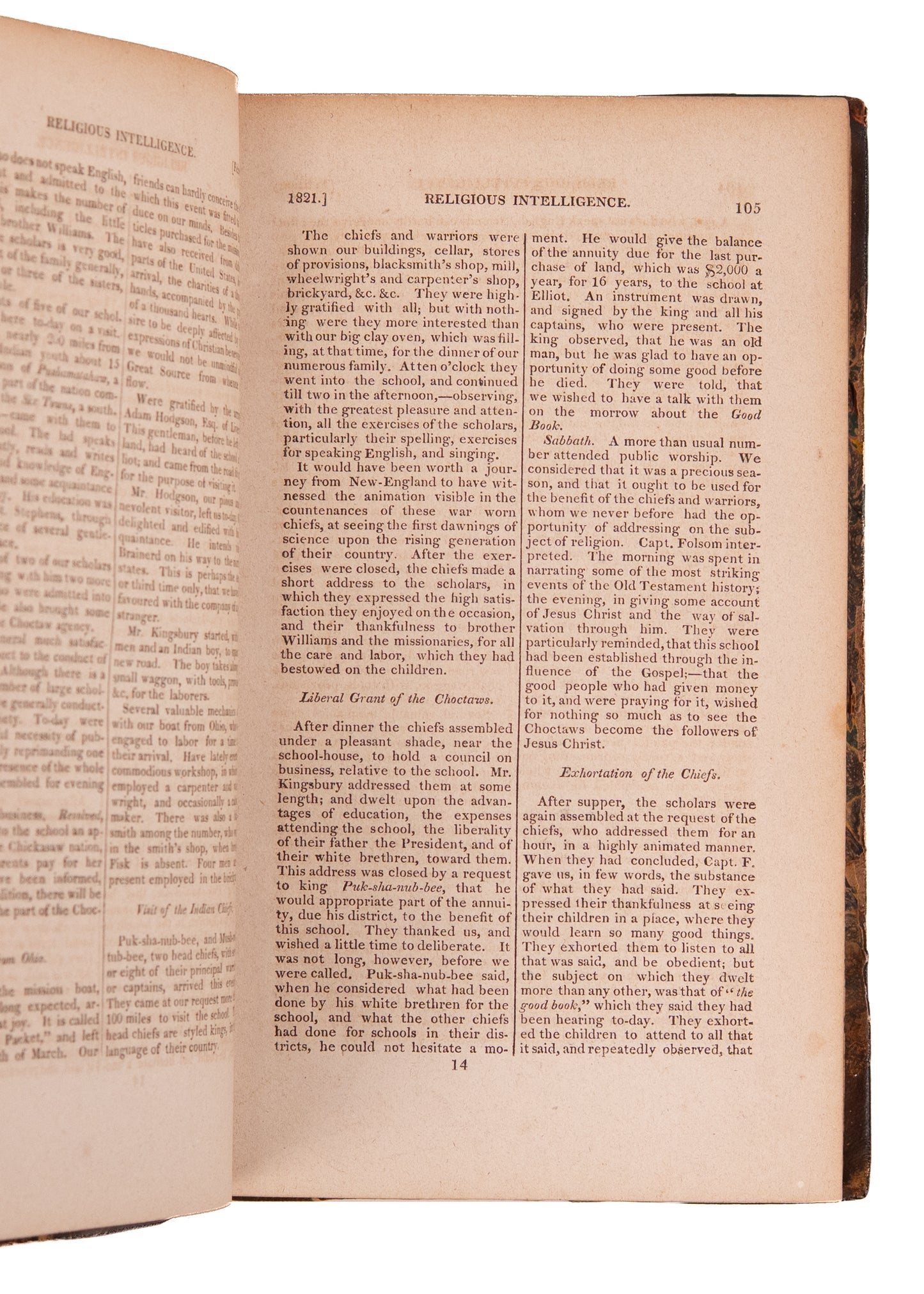1821 VIRGINIA PRESBYTERIAN MAG. Revivalism, Southern Presbyterians and Slavery, Native Americans.