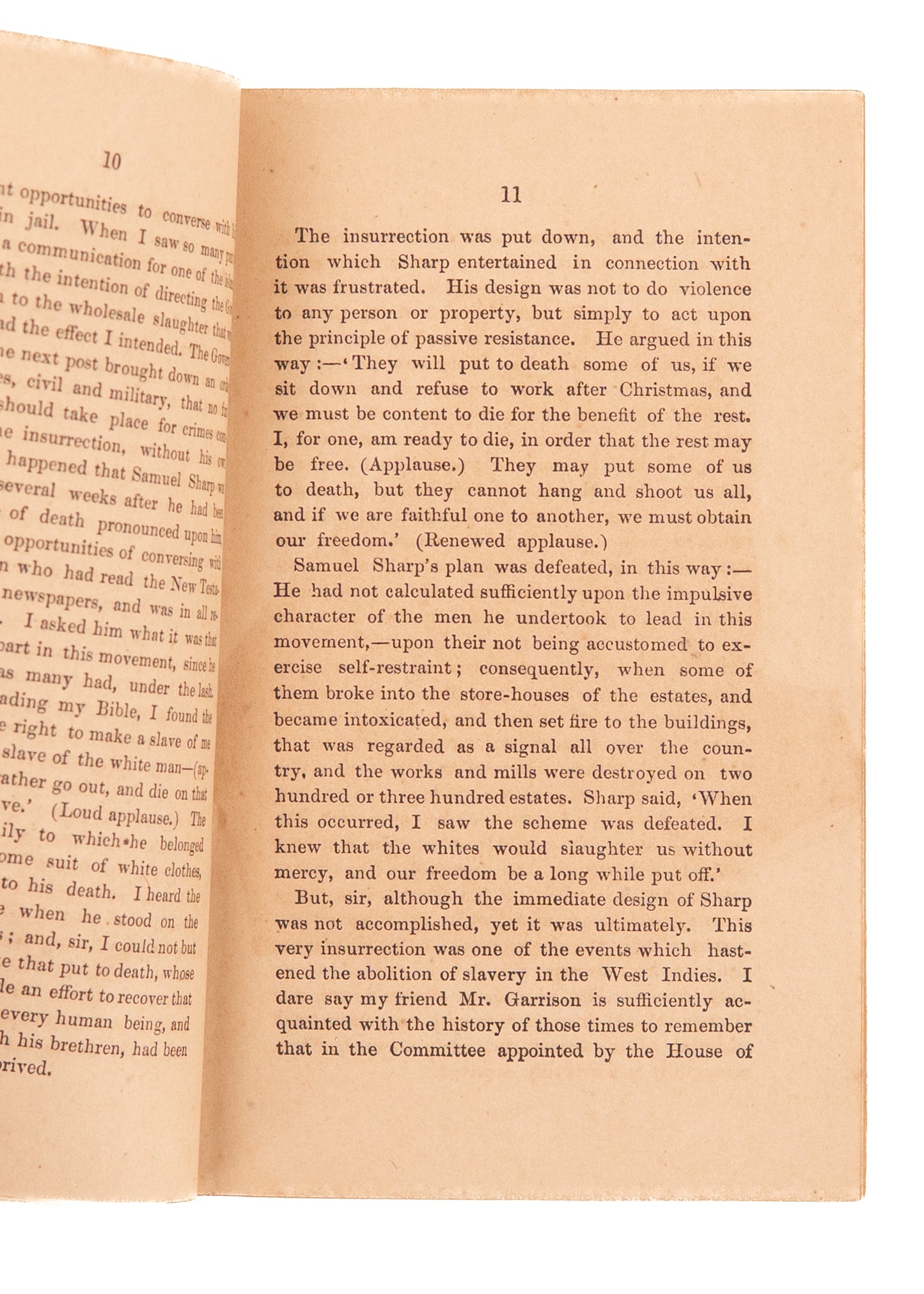 1858 HENRY BLEBY. American Abolitionists Instructed by West Indies Missionary on Emancipation.
