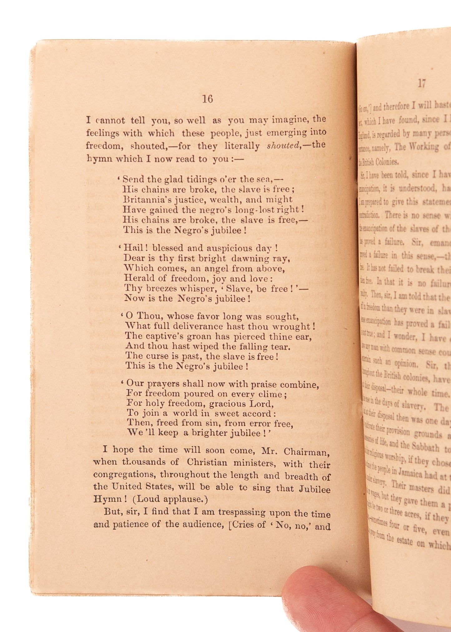 1858 HENRY BLEBY. American Abolitionists Instructed by West Indies Missionary on Emancipation.