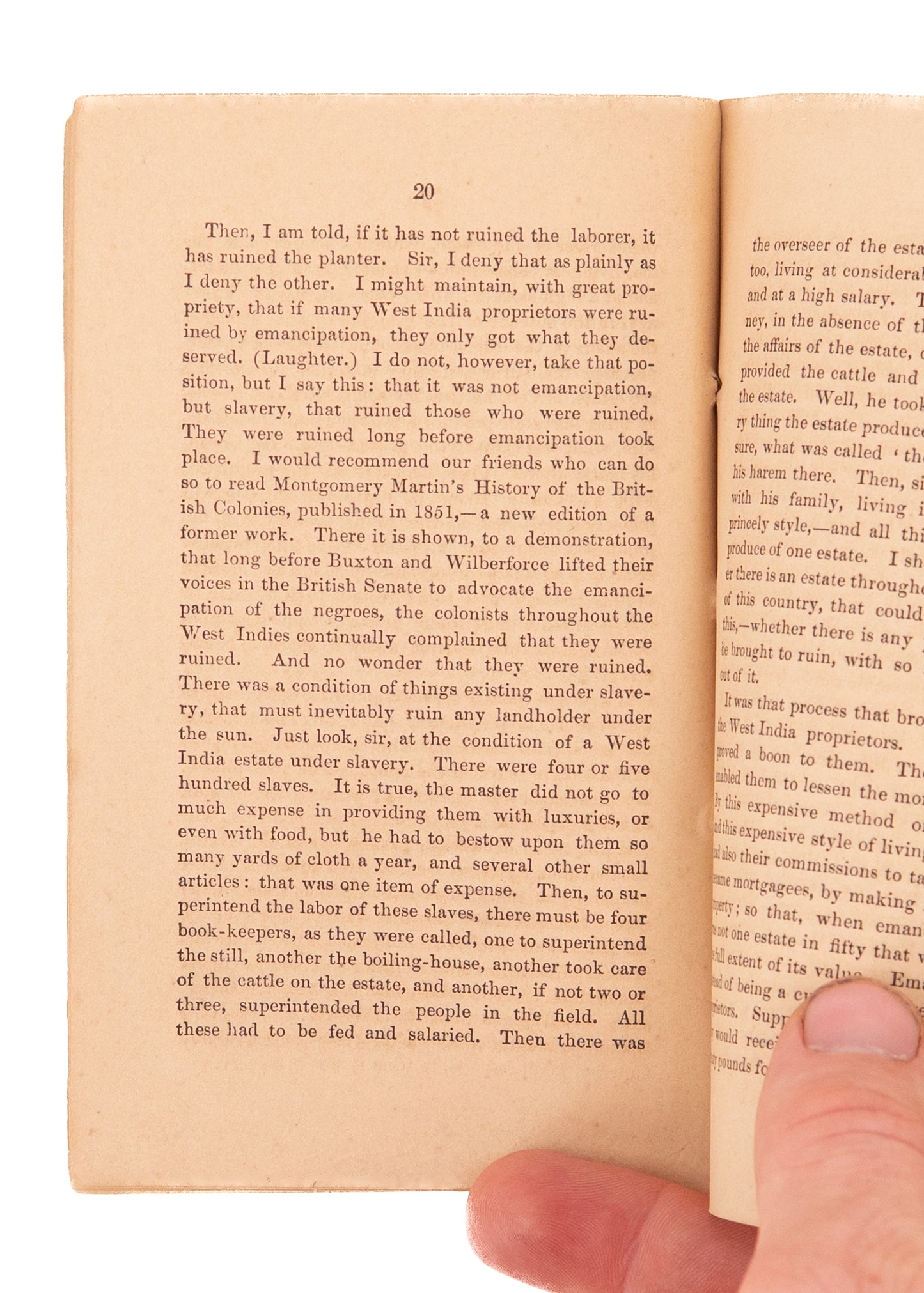 1858 HENRY BLEBY. American Abolitionists Instructed by West Indies Missionary on Emancipation.