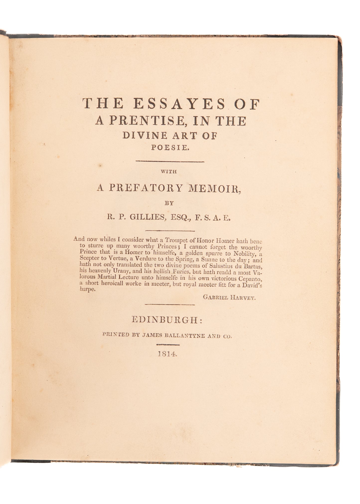 1584 KING JAMES. Divine Art of Poetry and Poems of King James - Prior to Bible Translation.