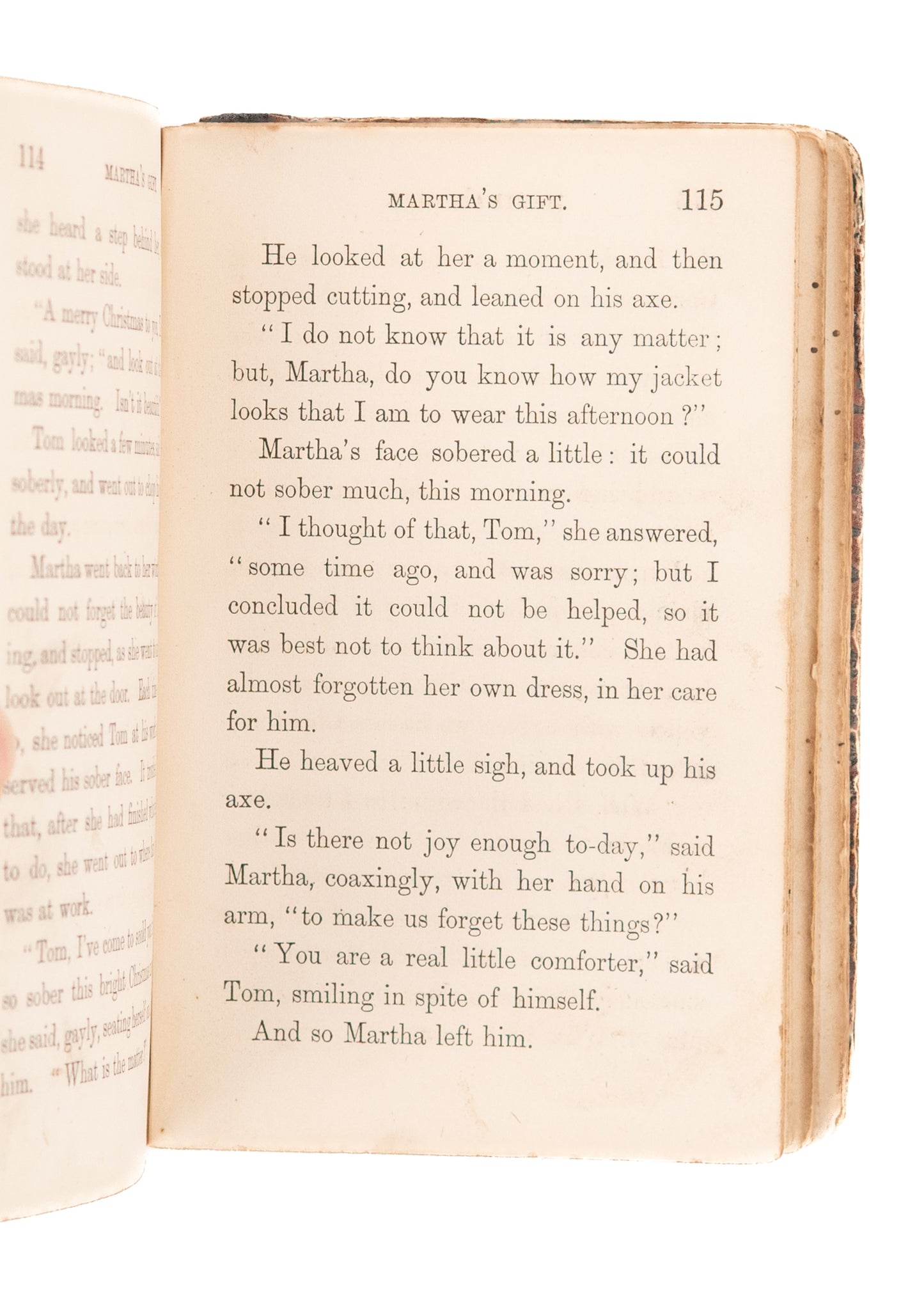 1868 SLAVE CHILDREN. Martha's Gift: A Story for the Freedchildren. Very Scarce.