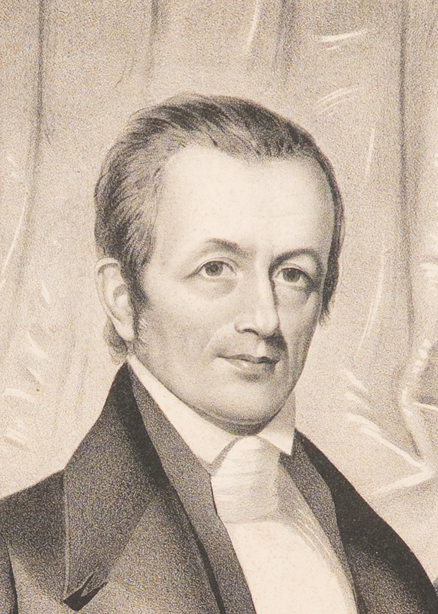 1846 ADONIRAM JUDSON. Exceptional Engraving of the Father of Modern Missions. Scarce.