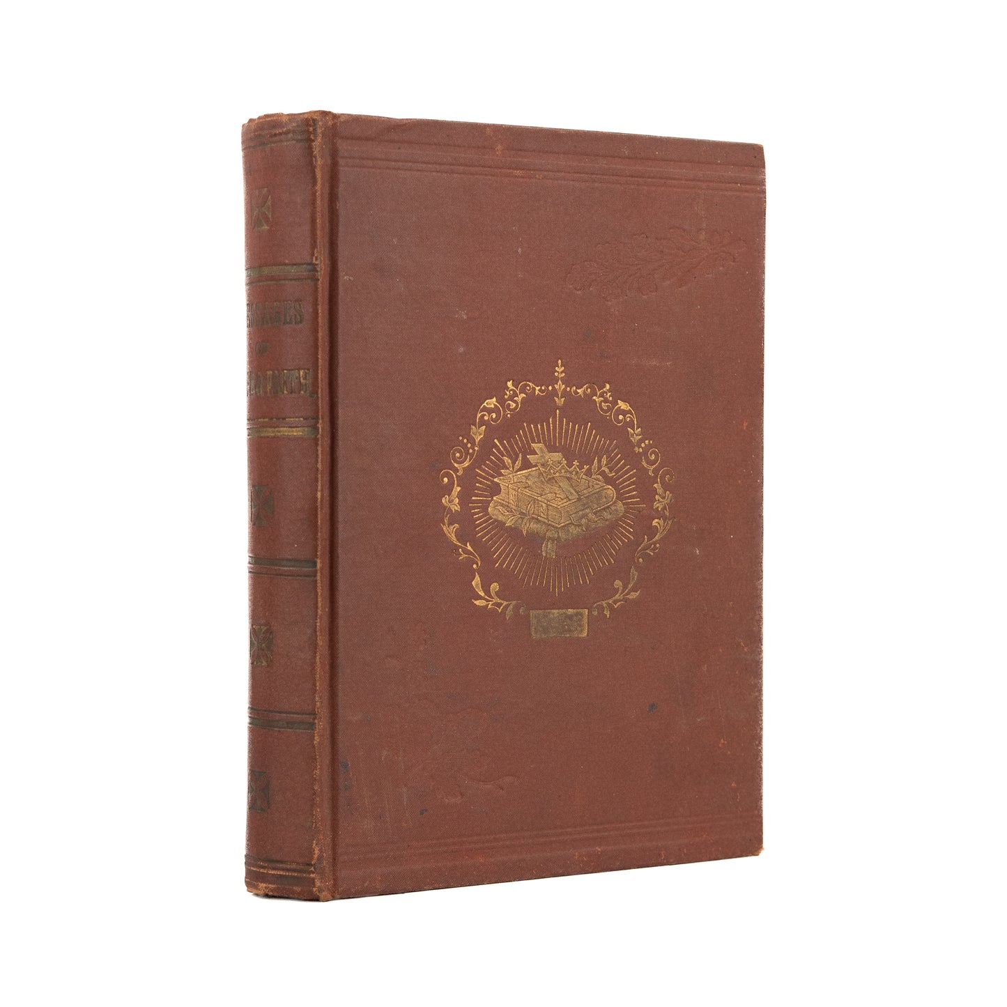 1889 C. H. SPURGEON. Messages of Hope and Faith. First American Edition w/Charming Engraving.