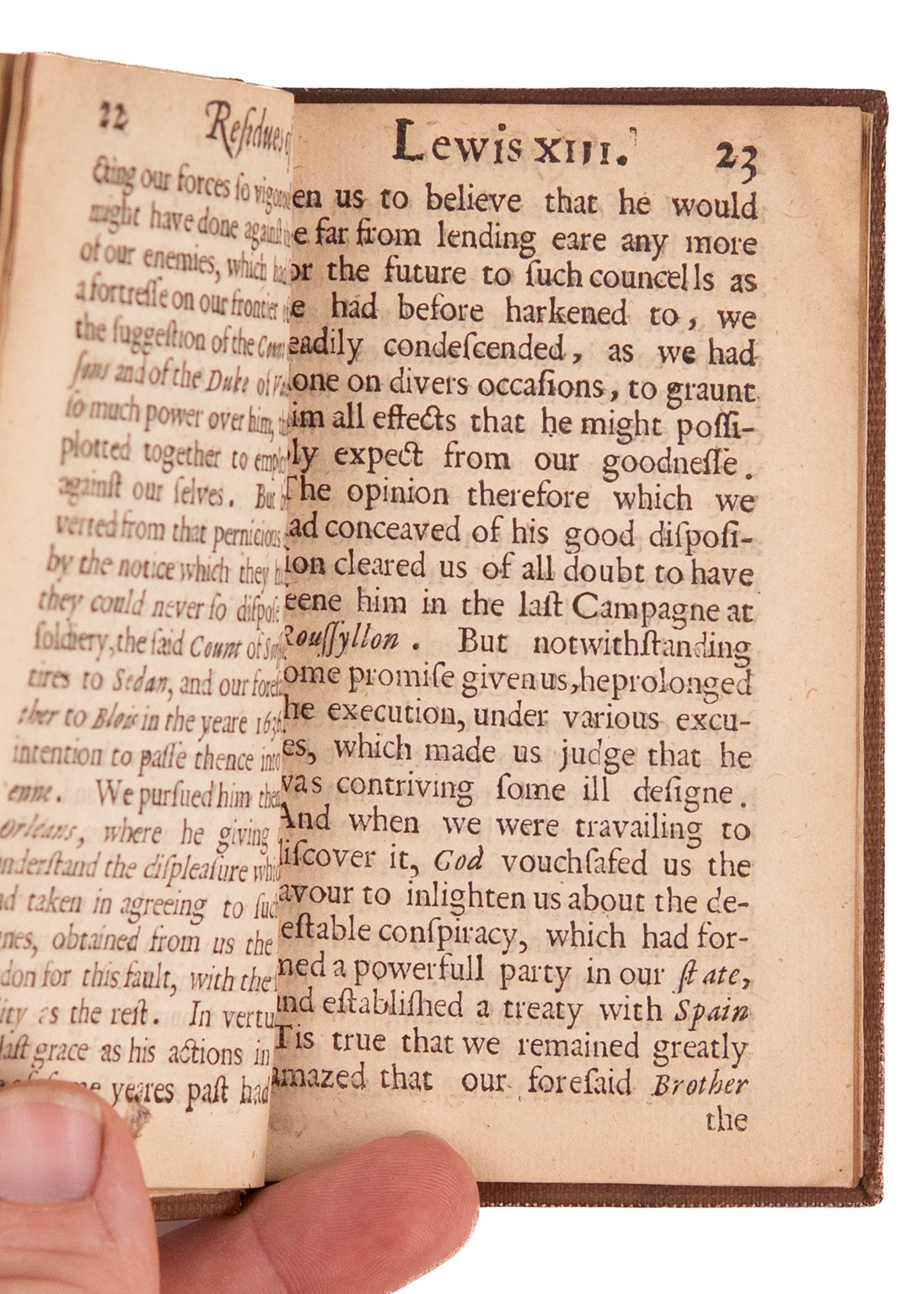 1657 THOMAS TANNER. The Entrance of Mazzarini. Rare French History after Death of Cardinal Richelieu.