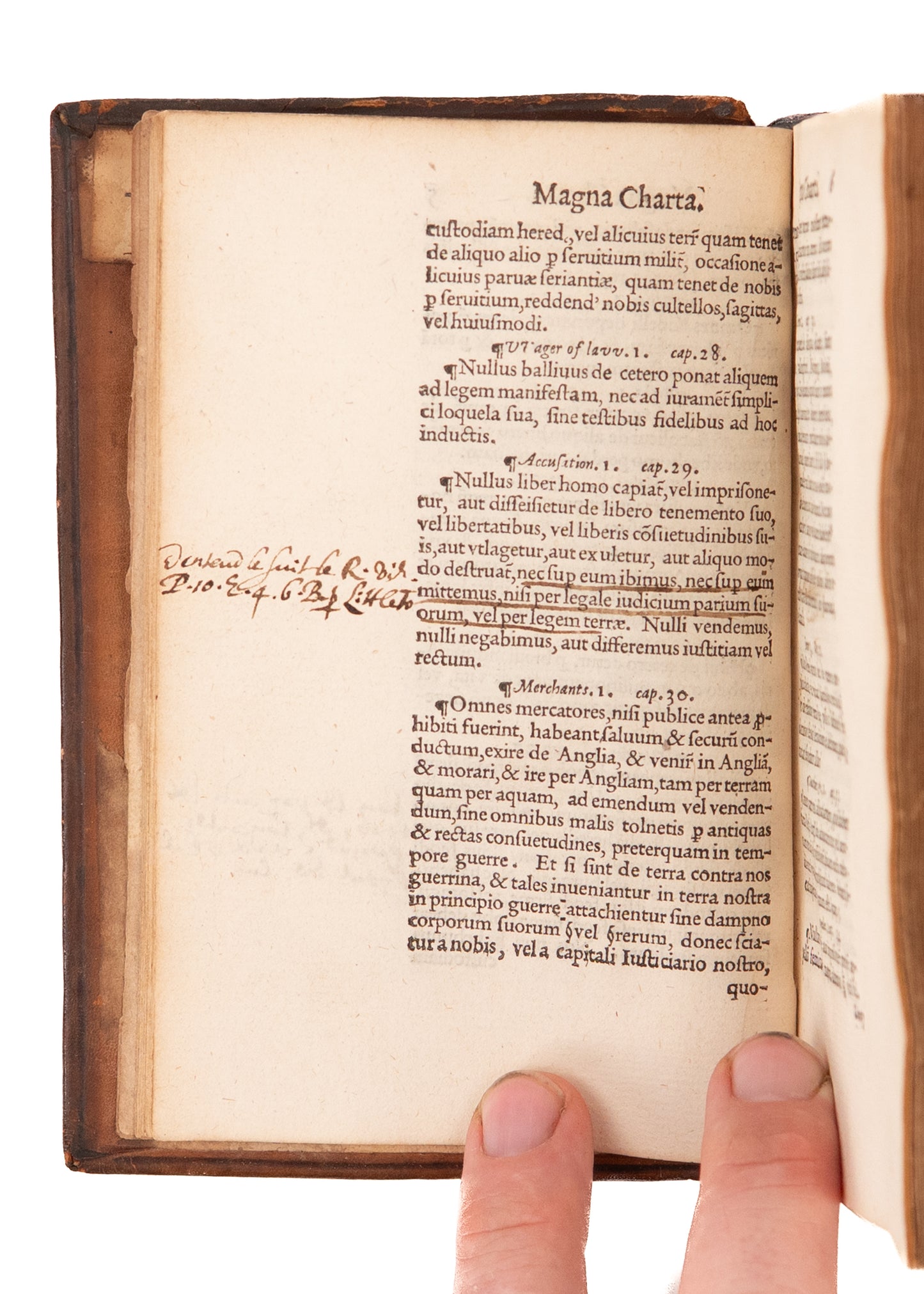 1587 THE MAGNA CARTA. Influenced by Constitution & Declaration of Independence - Owned by King James Solicitor