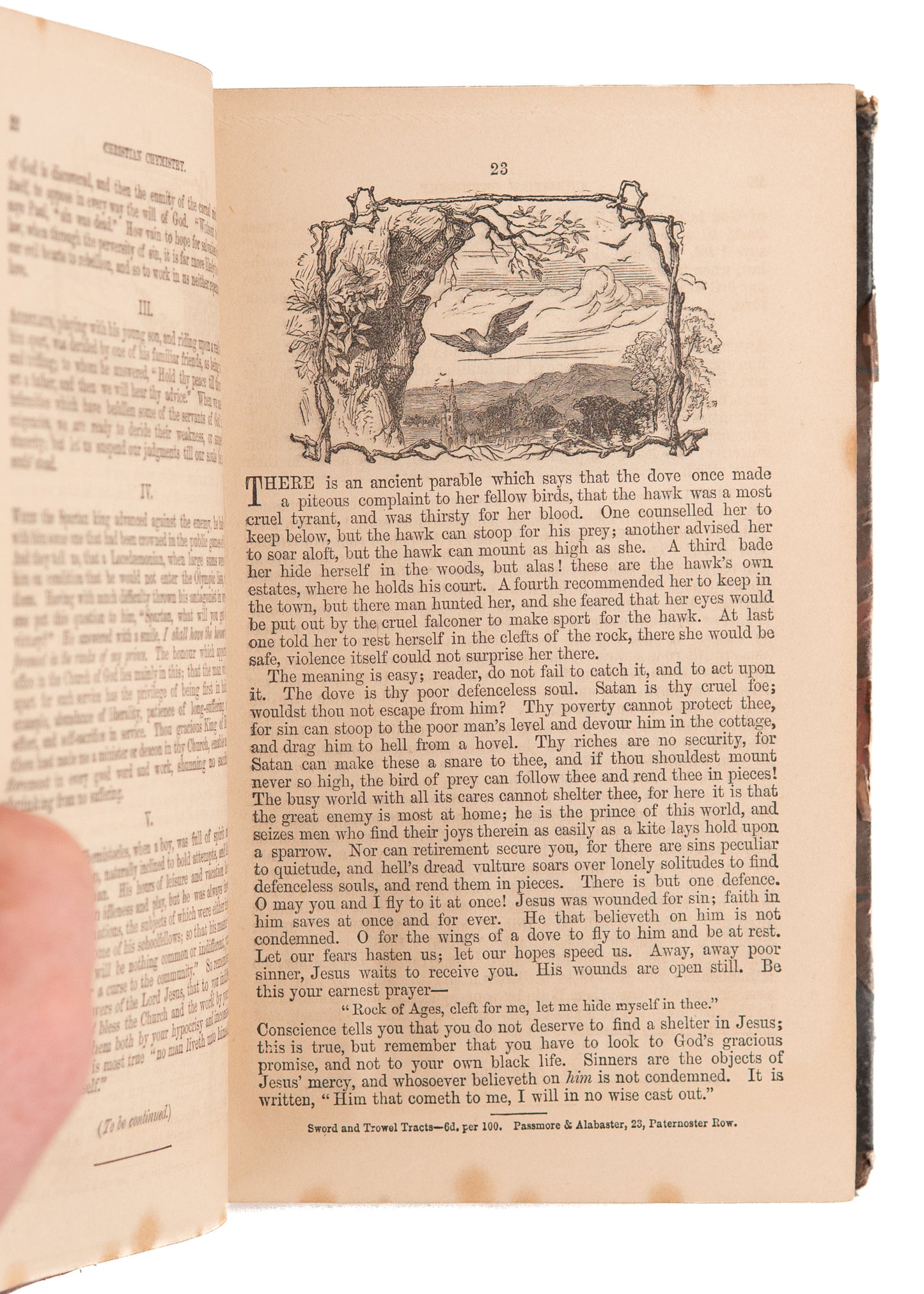 1865 C. H. SPURGEON. The Sword and the Trowel. First Edition of First Year Ever Issued.