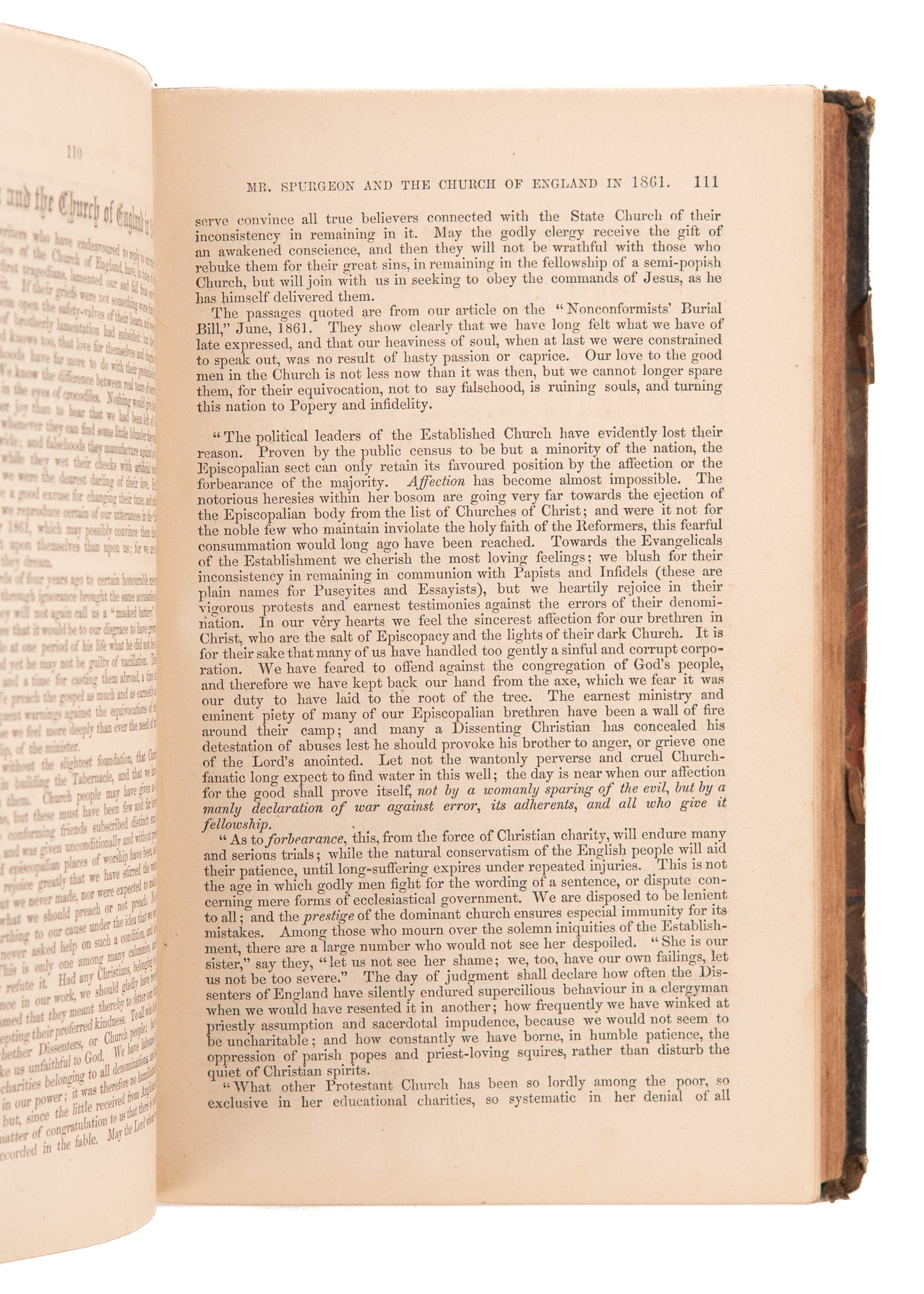 1865 C. H. SPURGEON. The Sword and the Trowel. First Edition of First Year Ever Issued.