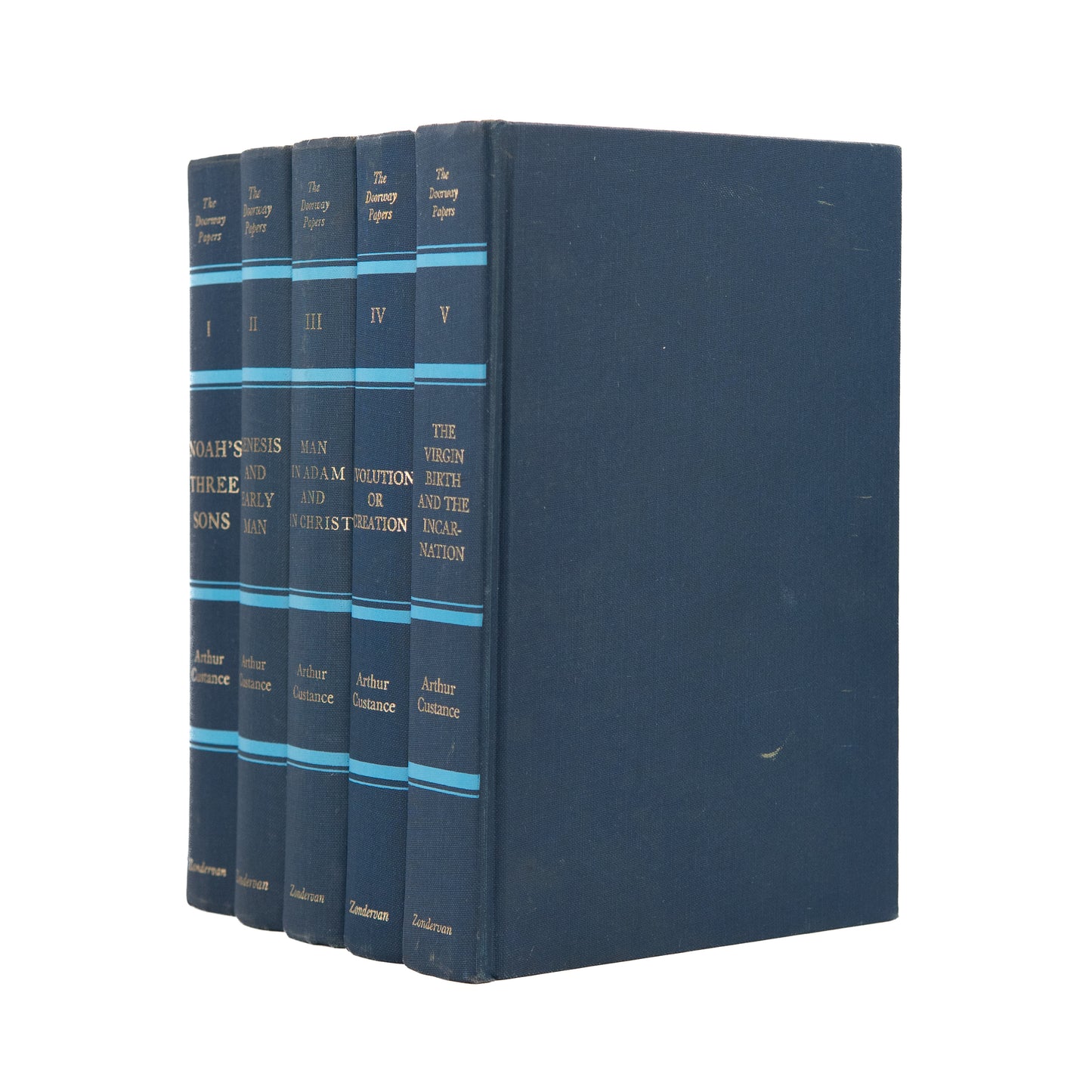 1976 ARTHUR C. CUSTANCE. The Doorway Papers. Integration of Science and Scripture. Gap Theory &c.