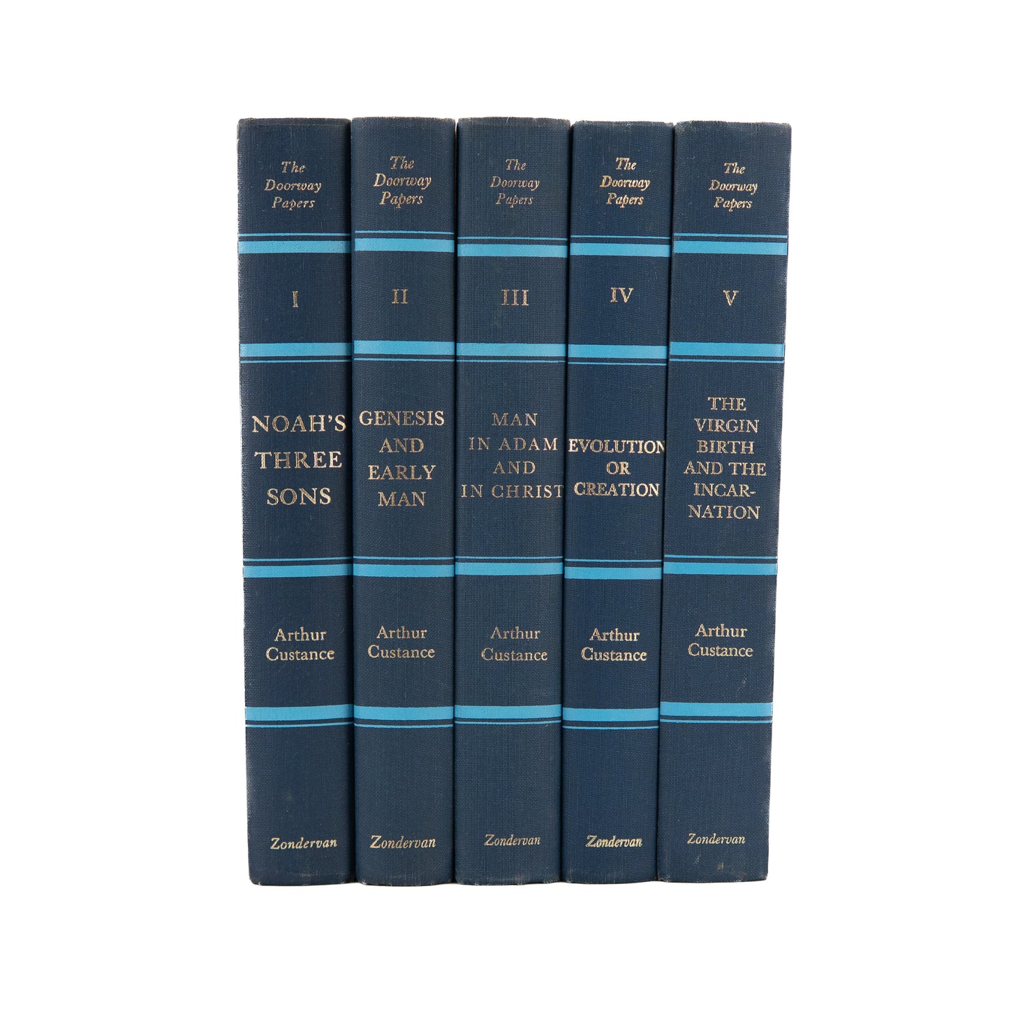 1976 ARTHUR C. CUSTANCE. The Doorway Papers. Integration of Science and Scripture. Gap Theory &c.