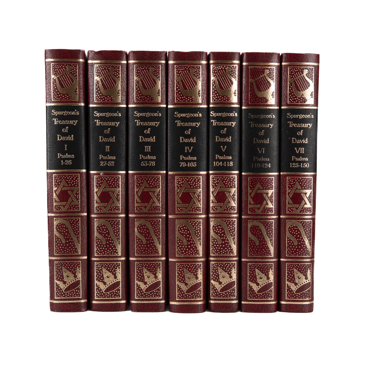 1983 C. H. SPURGEON. The Treasury of David. Psalms 1-150. Volumes 1-7. Superbly Produced Edition.