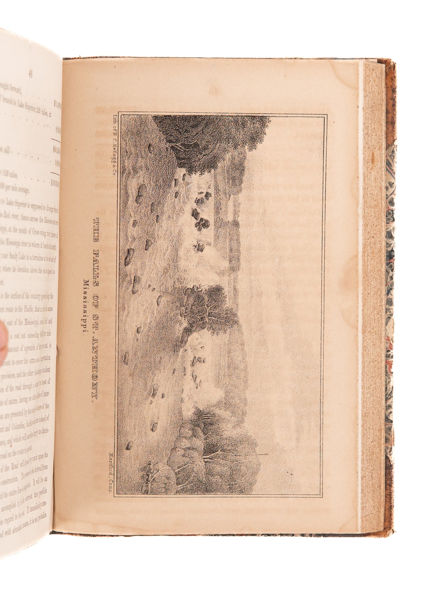 1854-1857 LEWIS & CLARK - NATIVE AMERICANS. 8 Rare Reports for the Mississippi Rail Road Company.
