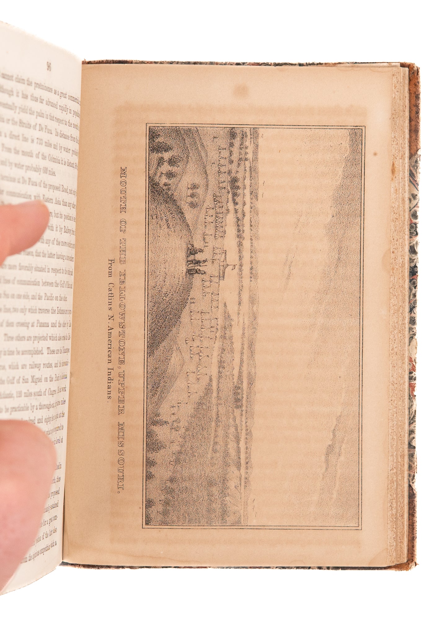 1854-1857 LEWIS & CLARK - NATIVE AMERICANS. 8 Rare Reports for the Mississippi Rail Road Company.