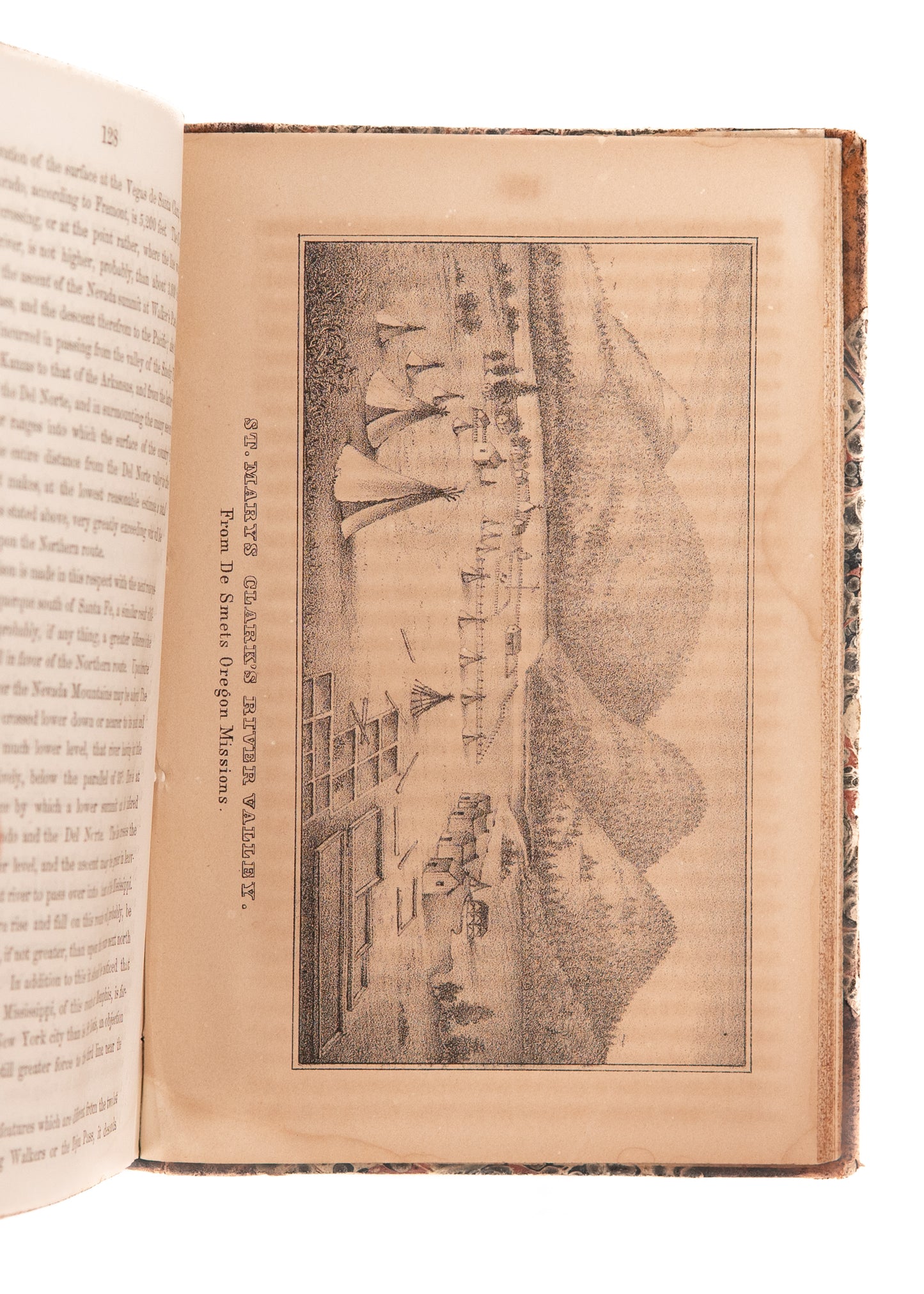 1854-1857 LEWIS & CLARK - NATIVE AMERICANS. 8 Rare Reports for the Mississippi Rail Road Company.