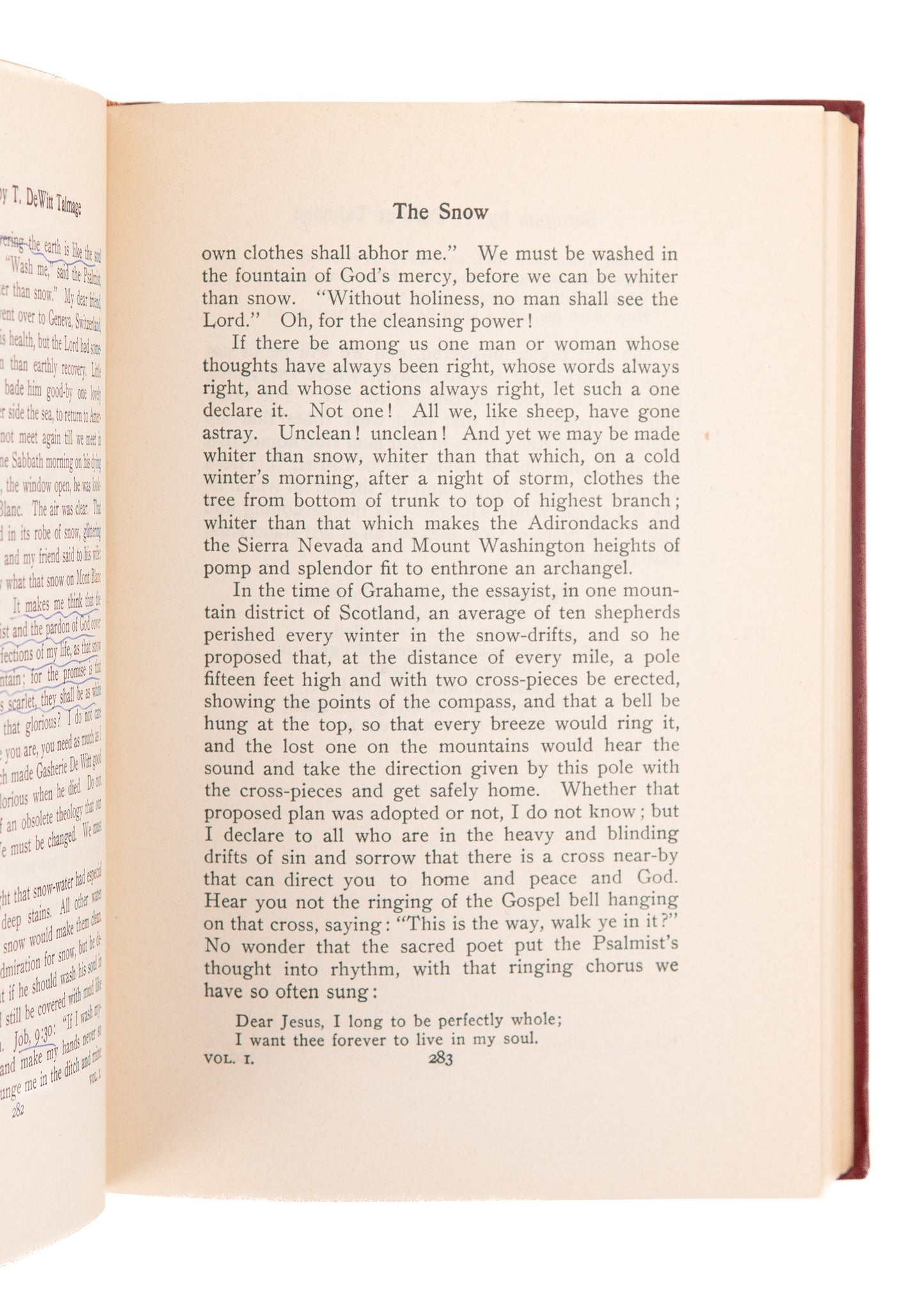 1956 T. DE WITT TALMAGE. 500 Selected Sermons. 20 Volumes in 10. Superb Set.