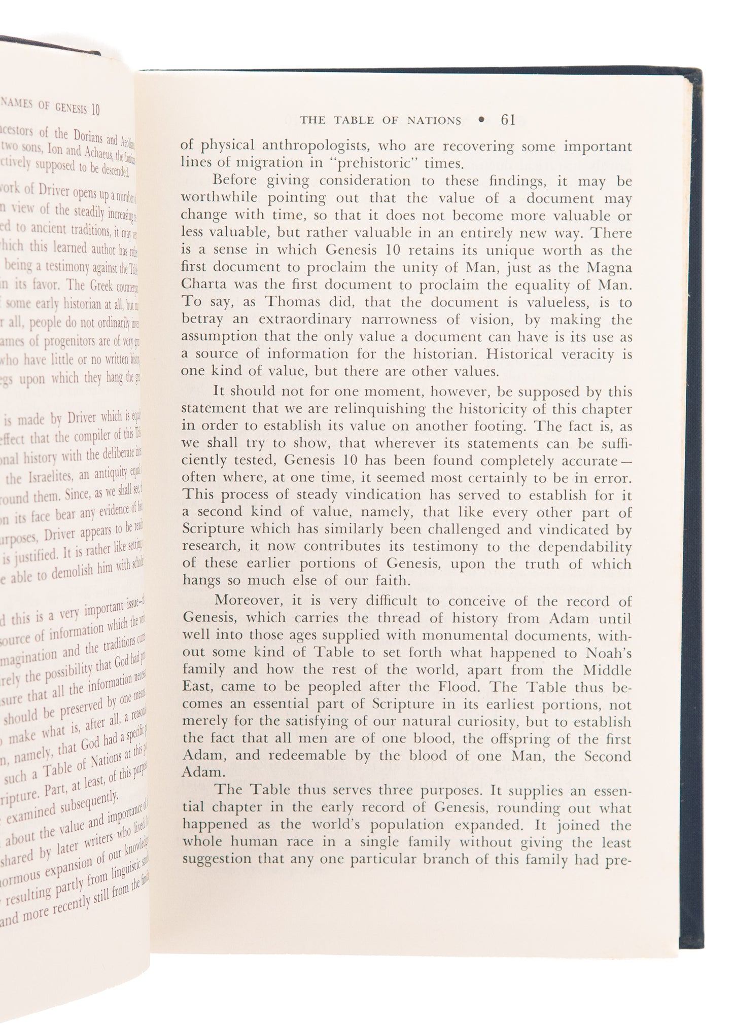 1976 ARTHUR C. CUSTANCE. The Doorway Papers. Integration of Science and Scripture. Gap Theory &c.