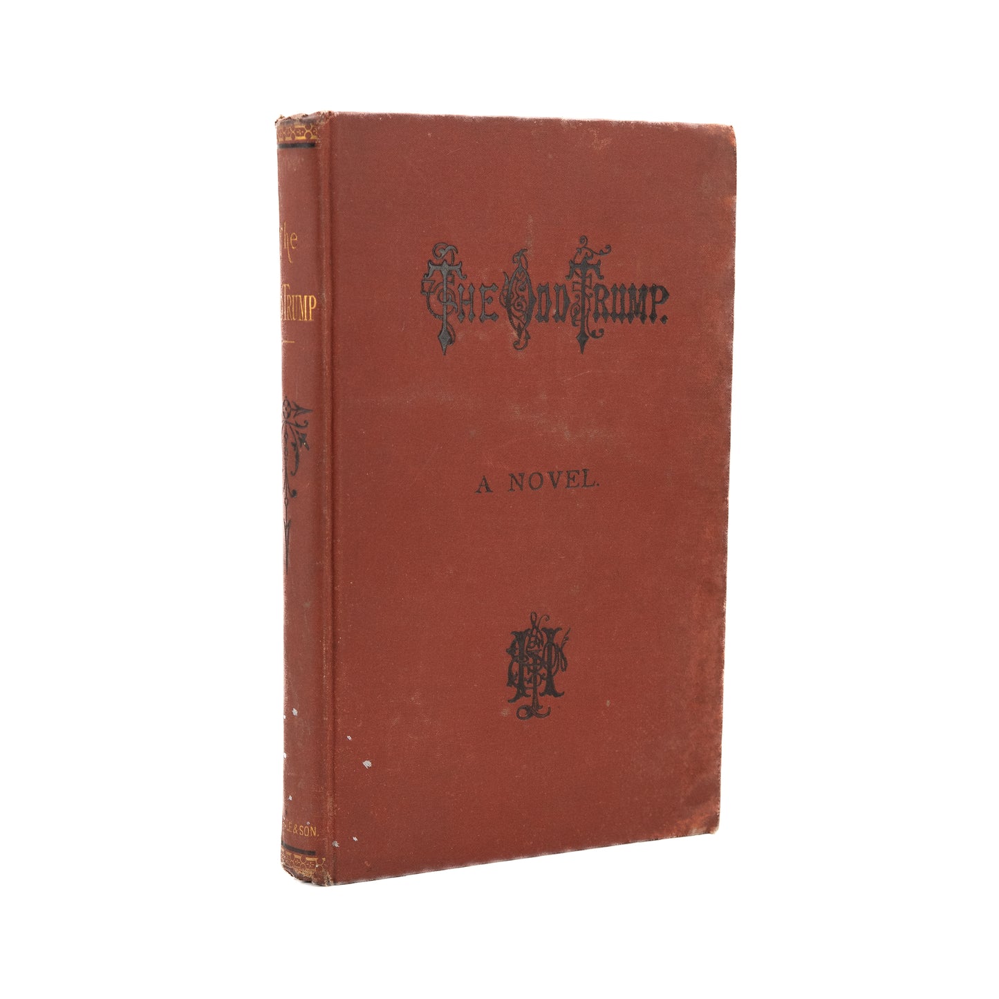 1876 THE ODD TRUMP. Rare Victorian Novel Following Hero "Trump" and His Love-Nemesis, "Clinton."