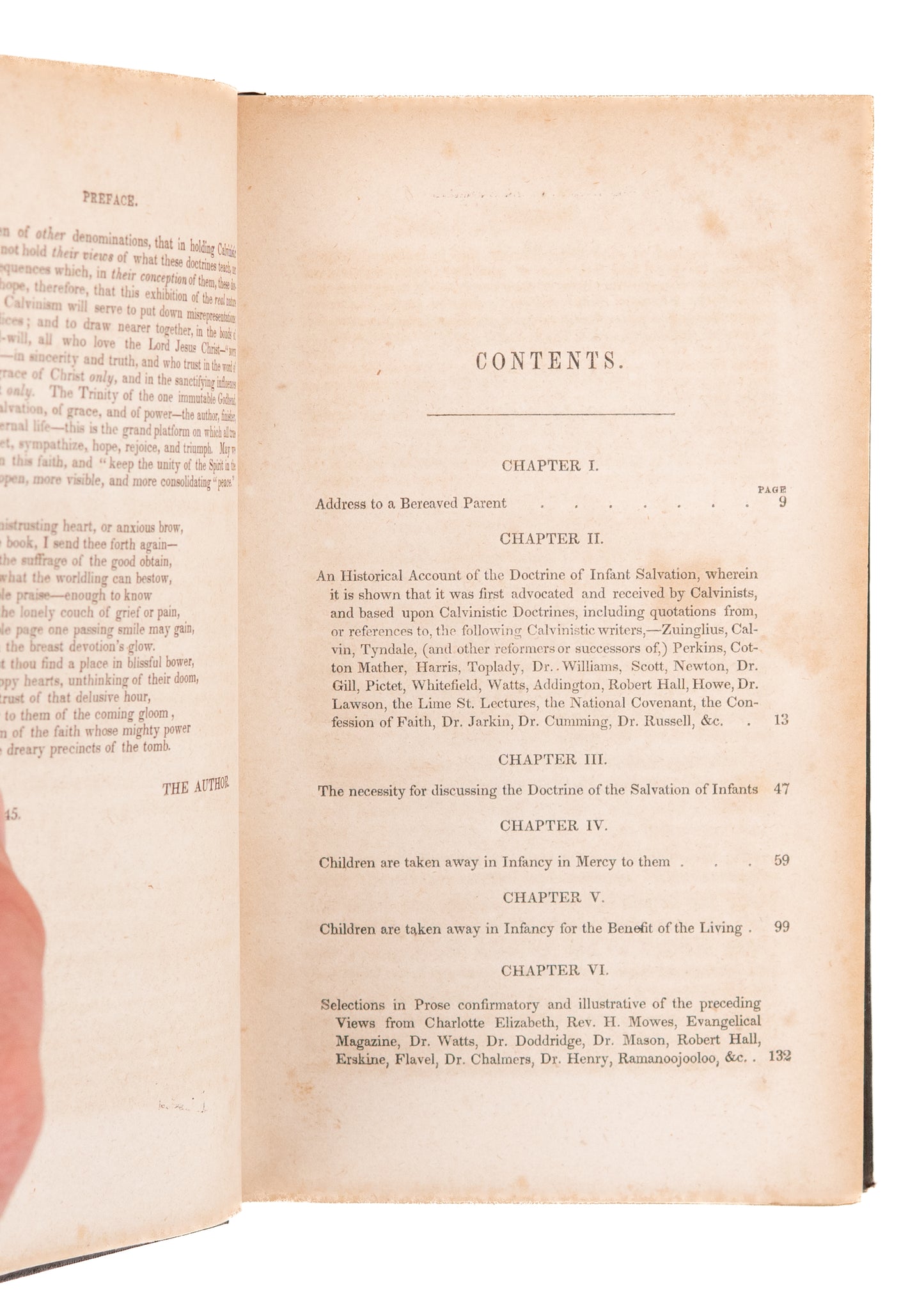 1846 THOMAS SMYTH. Solace for Bereaved Parents. Rare Counsel on Infant Mortality.