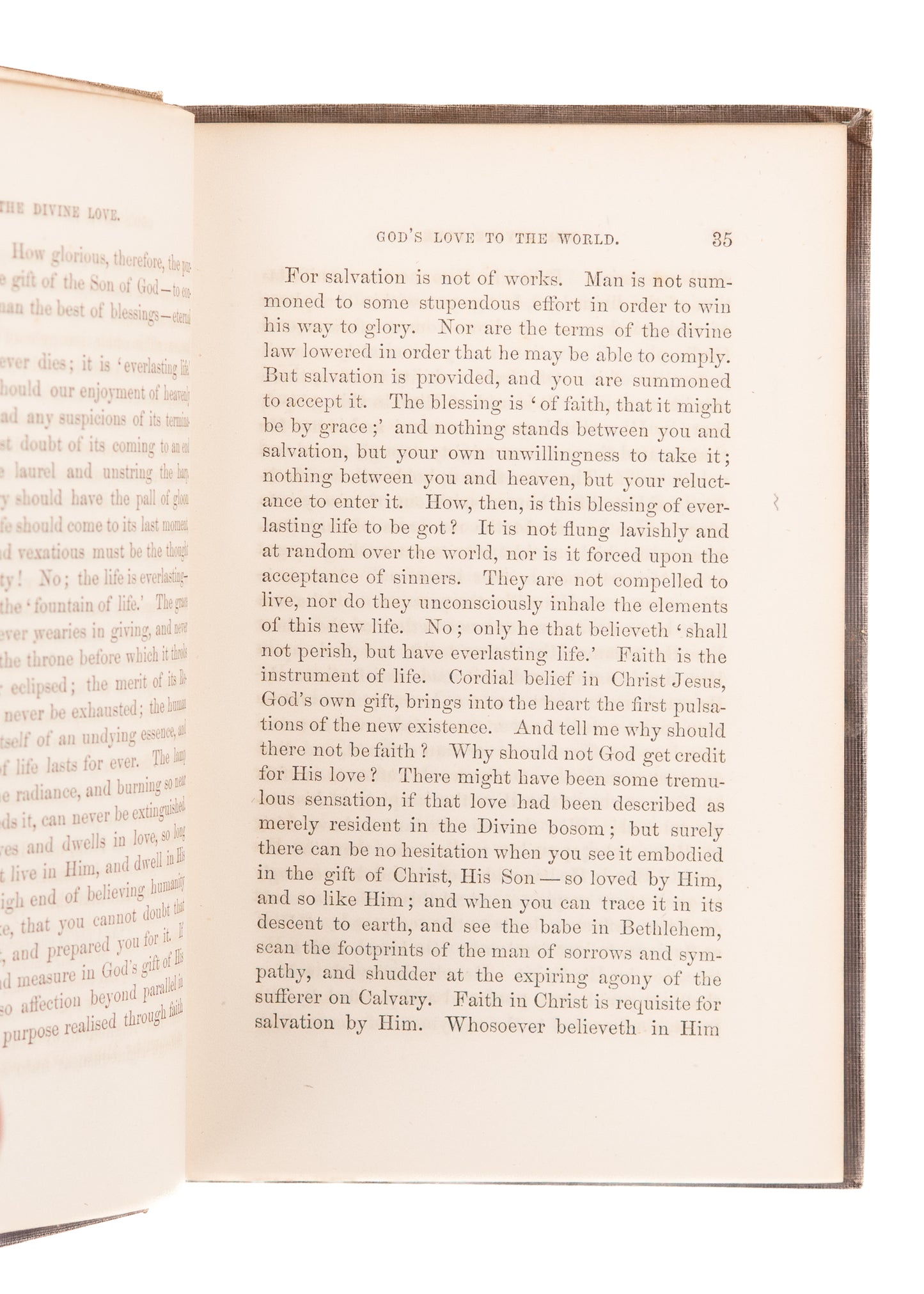1865 JOHN EADIE. The Divine Love. Rare Work on Trinitarian Love of God. Spurgeon Recommended.