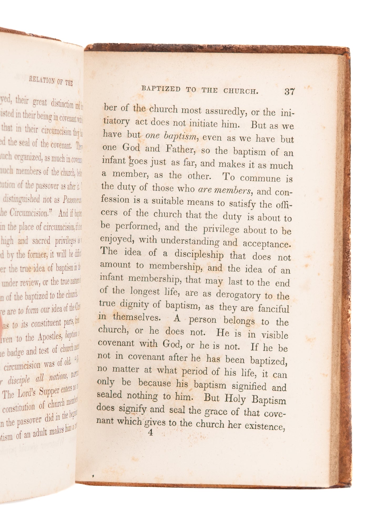 1841 S. A. VAN VRANKEN. Whose Children Are Entitled to Baptism? Dutch Reformed. Rare.