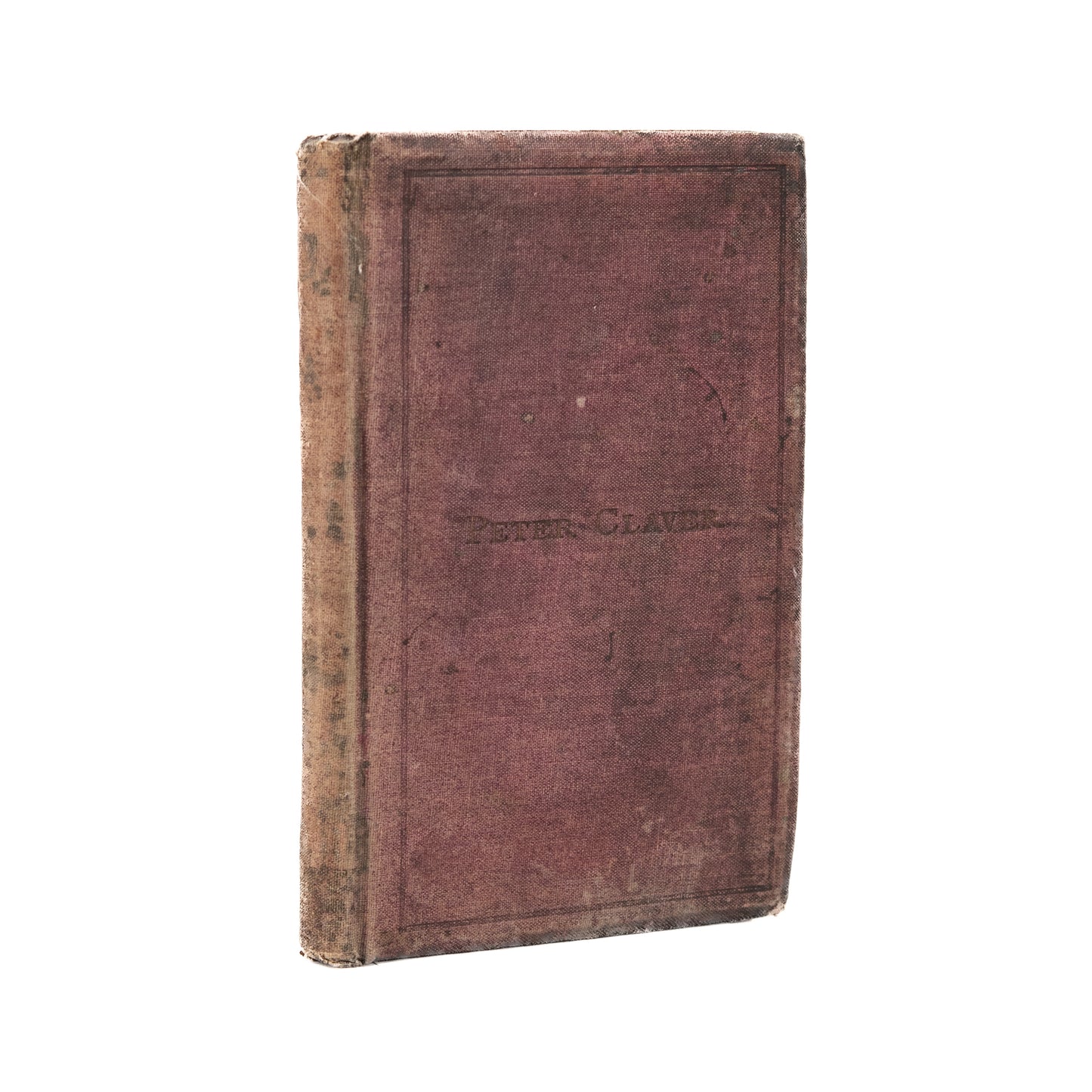 1868 PETER CLAVER. The First Missionary to African Slaves. 16th Century South America.