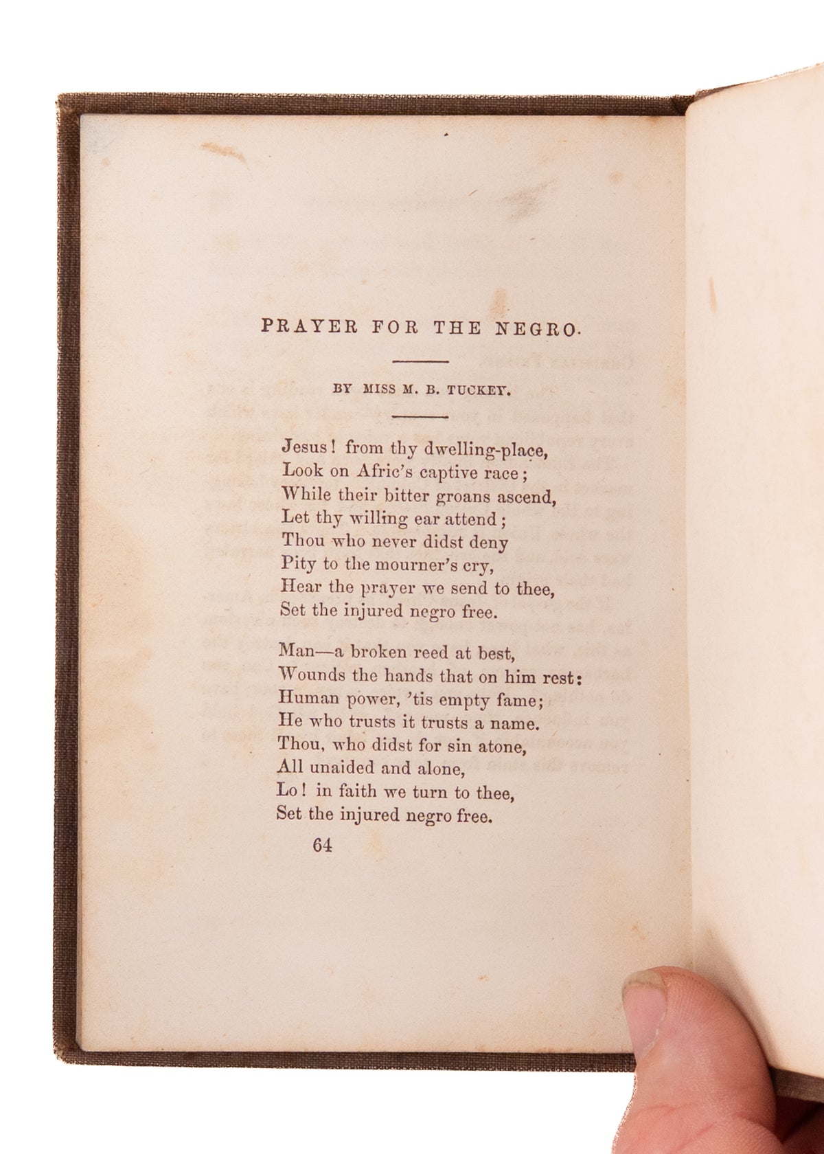 1856 HARRIET BEECHER STOWE. Her Personal Work with Fugitive Slaves - Underground Railroad.