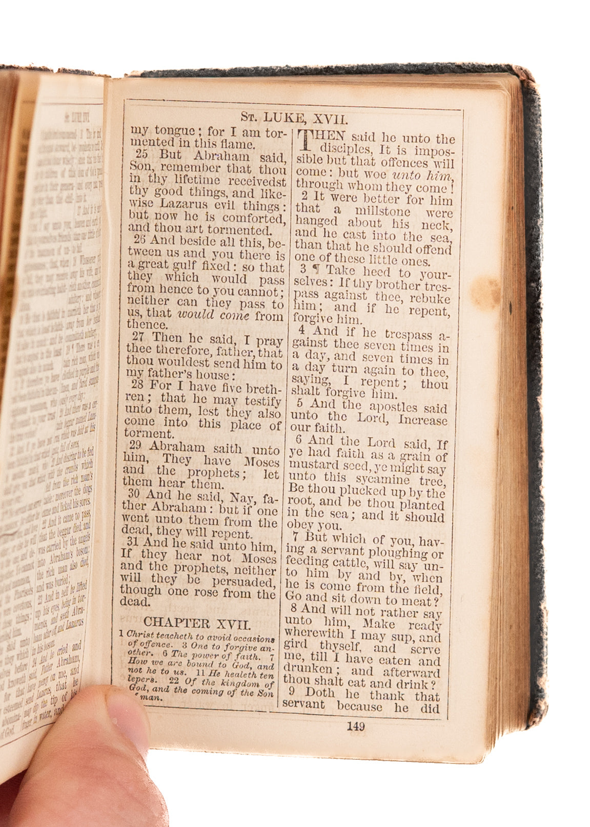 1861 CIVIL WAR BIBLE. Owned by Sergeant at Camp Falmouth, Virginia, 1863. "Officer Grade" Example.