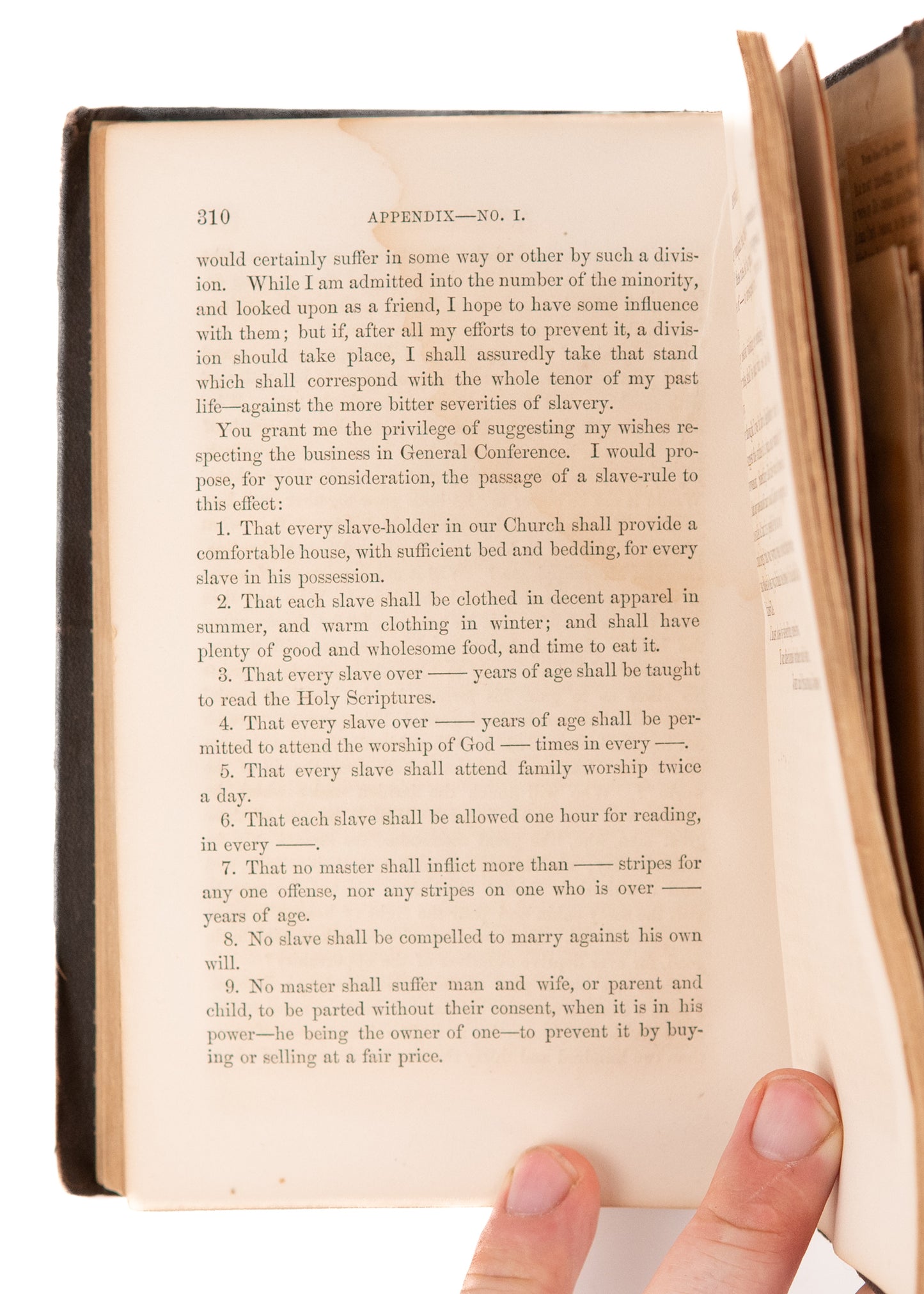 1869 JOHN JOHNSON. Recollections of a Slave-State Methodists. Catechism for Slave-Owners, &c.