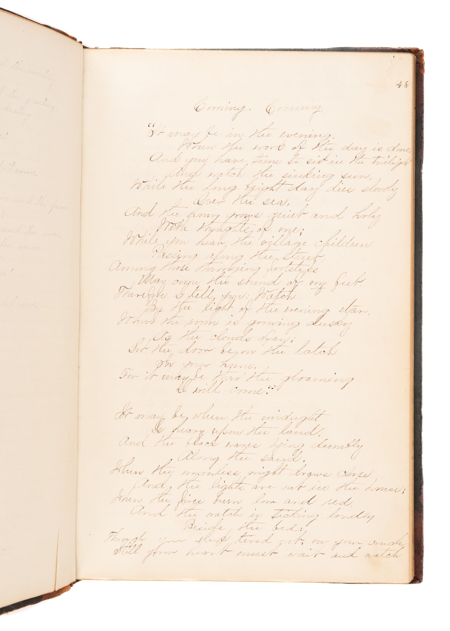 1869 LAKE ERIE FEMALE SEMINARY. Original Poetry by Students. Hub of Suffrage & Abolition.