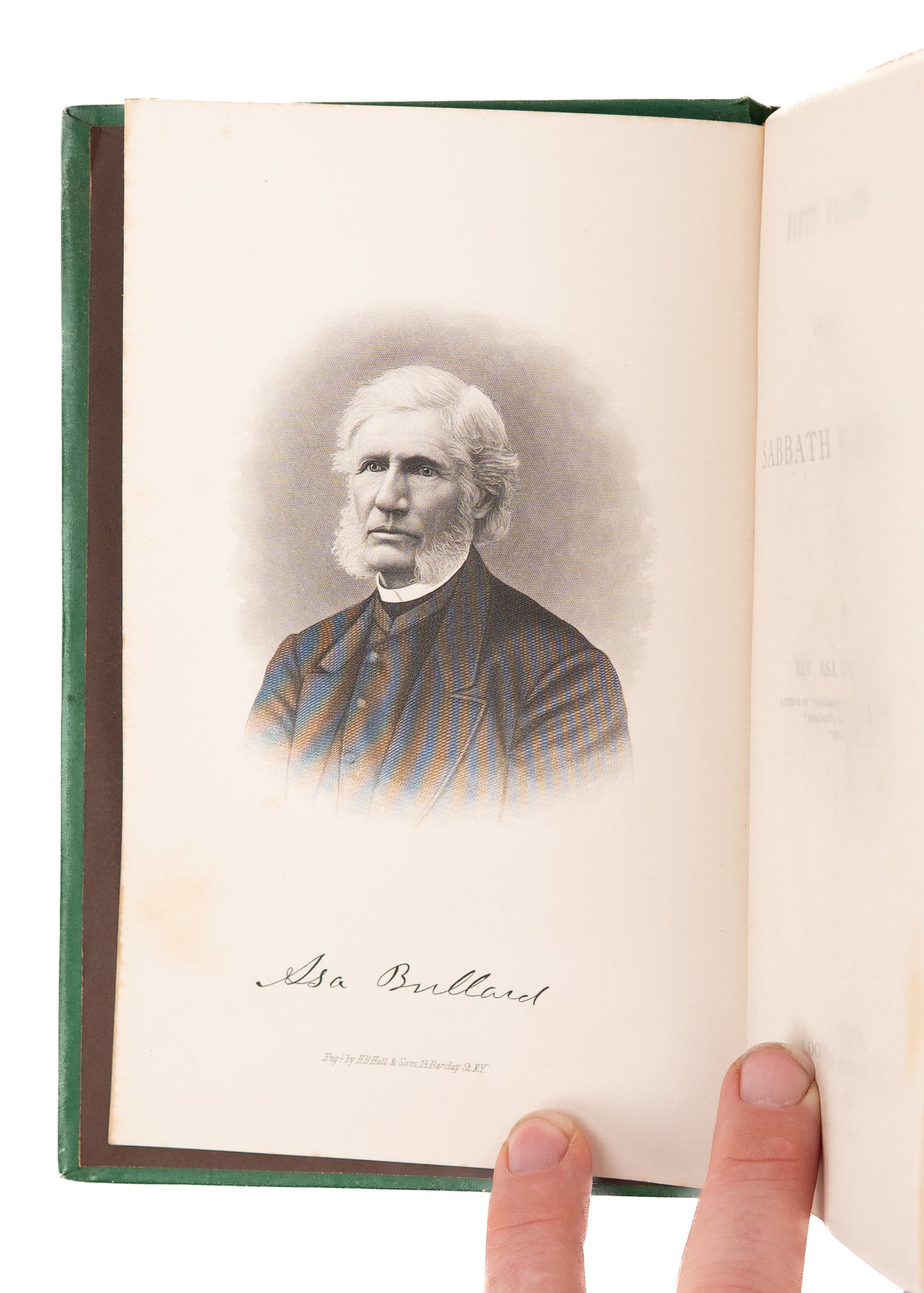 1876 ASA BULLARD. Fifty Years with the Sabbath Schools. Westward Expansion - Emily Dickinson