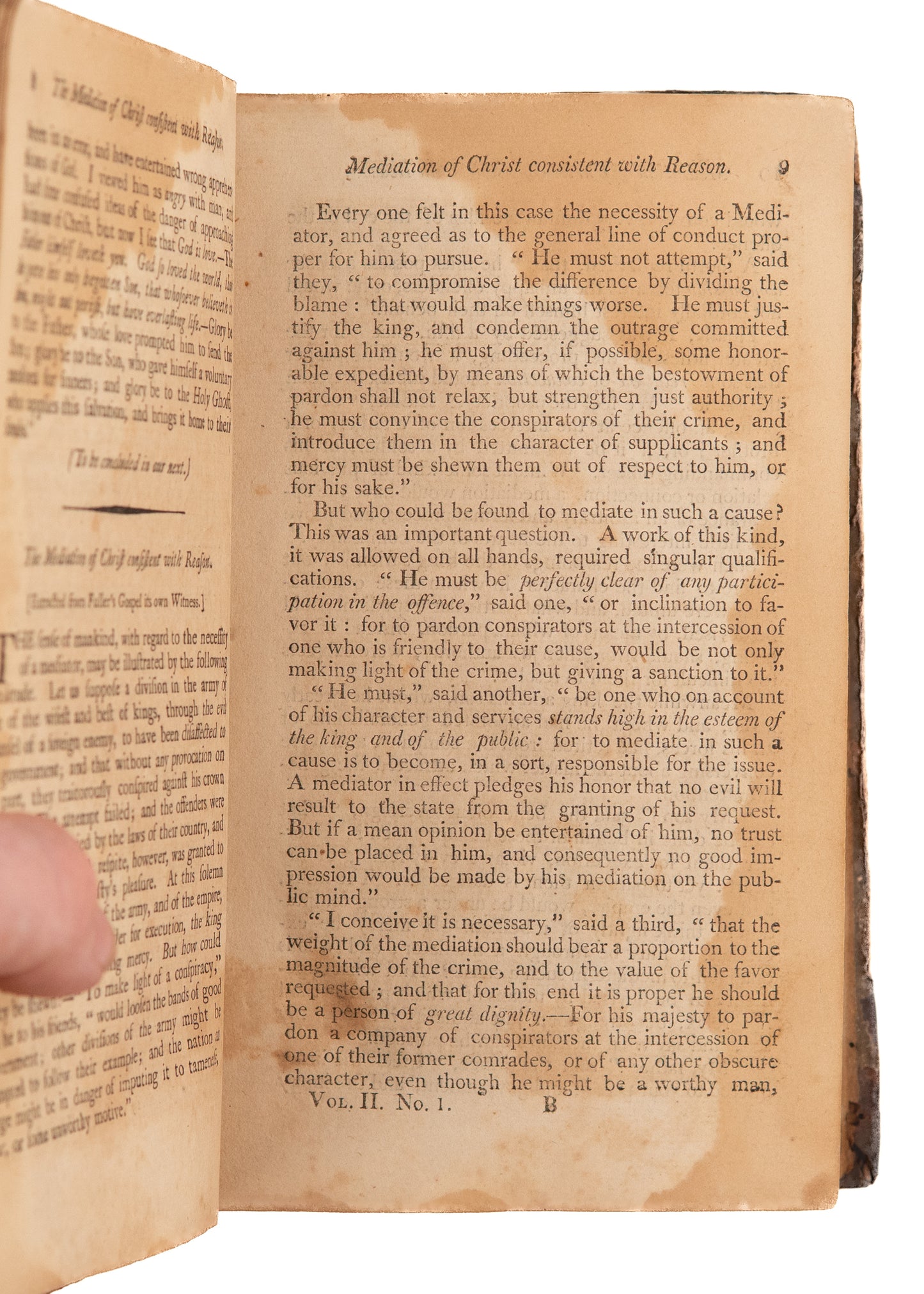 1801 NEW YORK MISSIONARY MAGAZINE. John Witherspoon - First Native American City - Slavery & Africa &c.