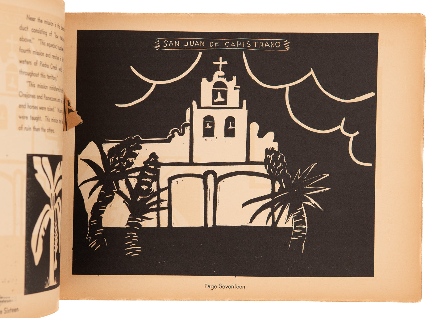 1935 MARY AUBREY KING. San Antonio - Very Scarce 43 Woodcuts by Important Texas Modernist