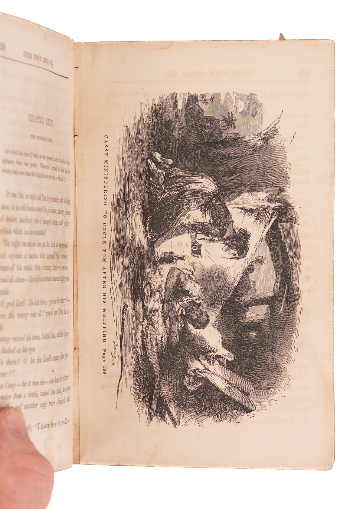 1852 HARRIET BEECHER STOWE. Uncle Tom's Cabin. Rare Early Impression in Wraps.