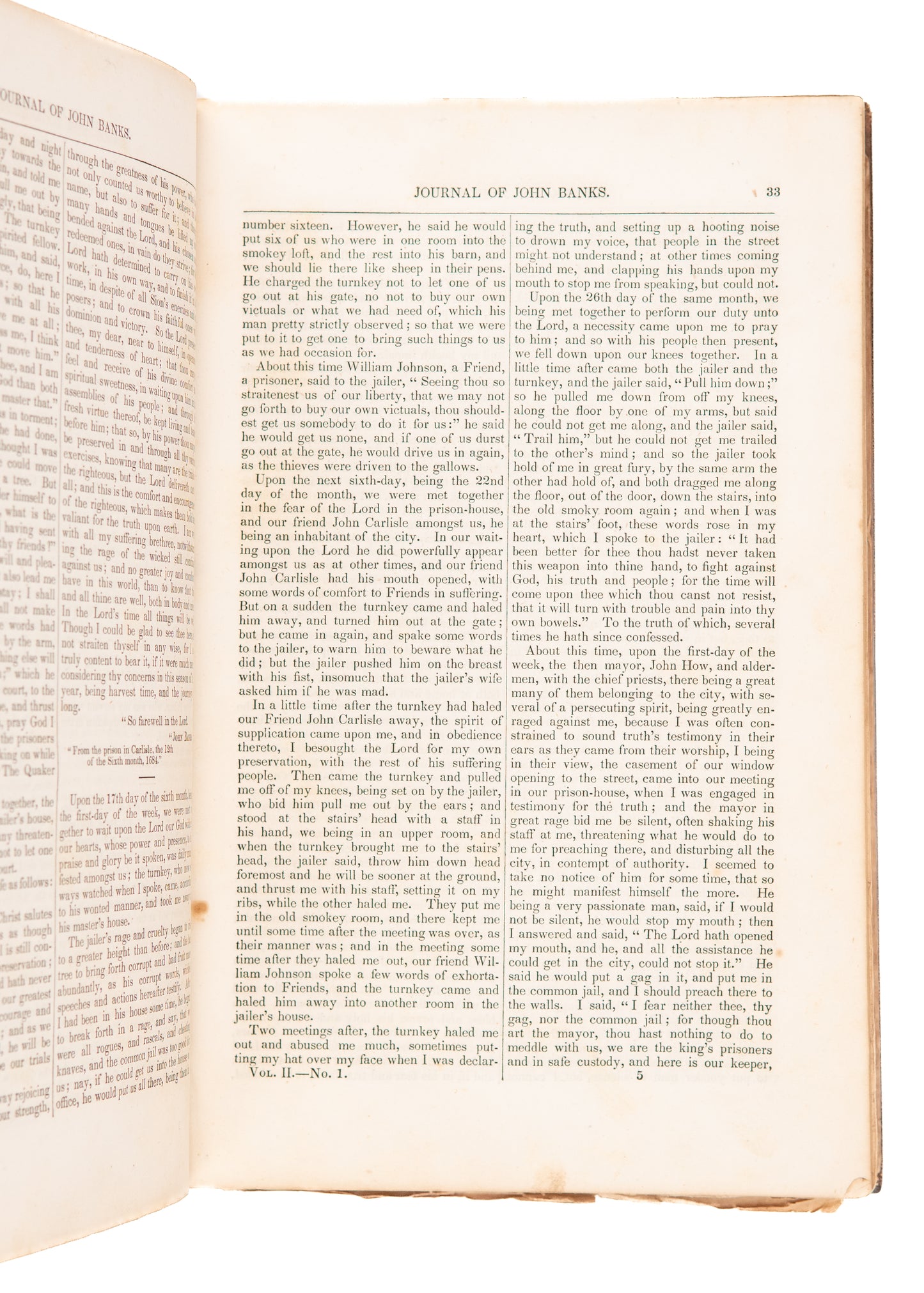 1828 FRIEND'S LIBRARY #2. Life of William Edmundson, Founder of Quakers in Ireland & Others.