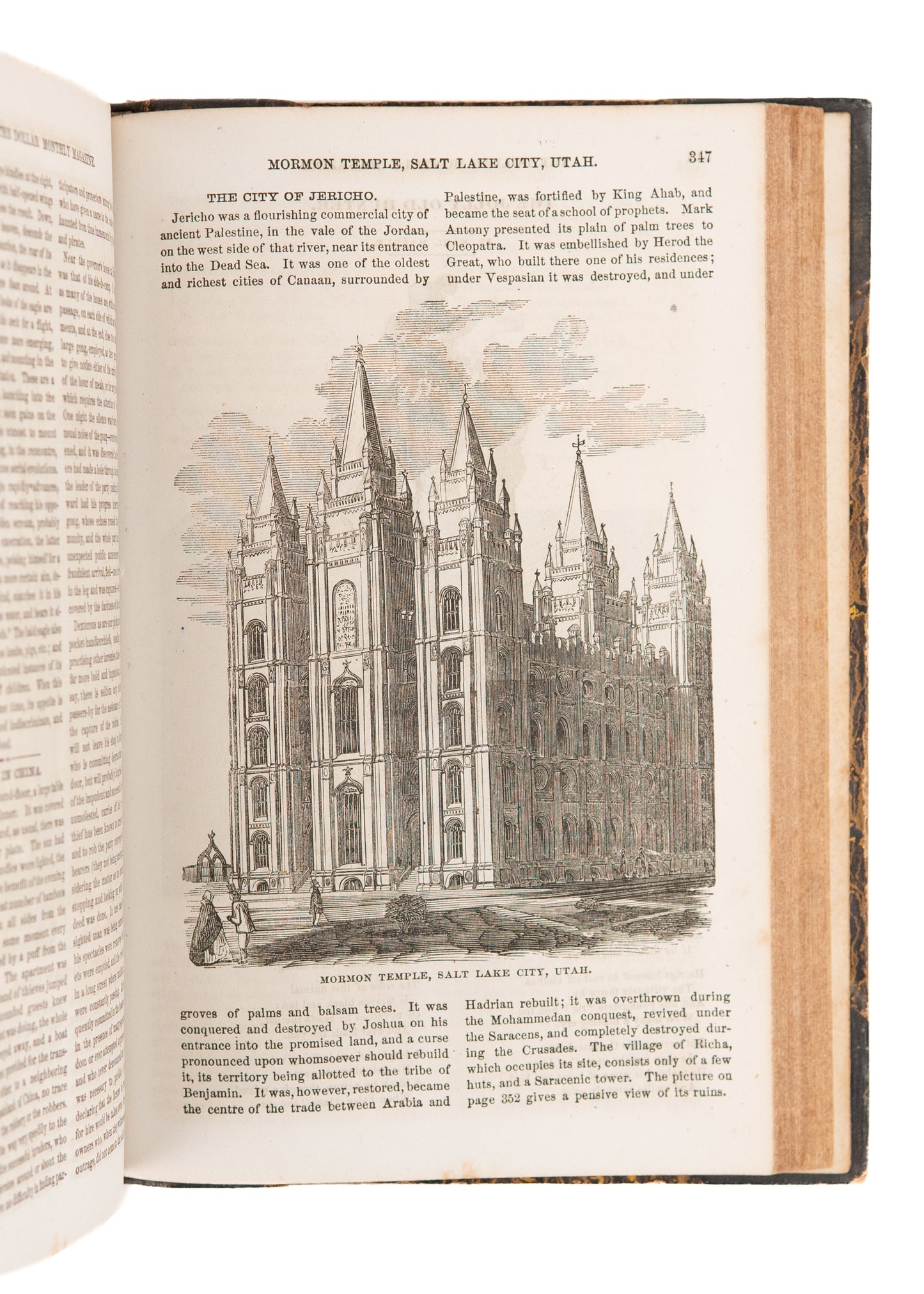1865 THE DOLLAR MAGAZINE. Civil War, Runaway Slaves, Mormons, and More. Excellent. 1008pp.