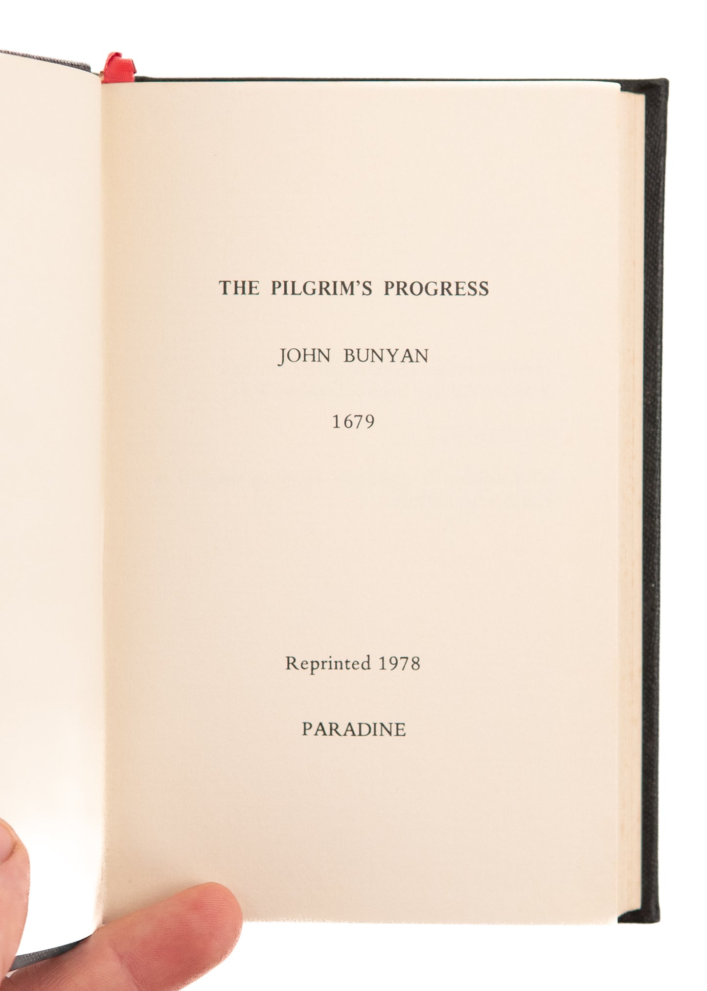 1978 JOHN BUNYAN. The Pilgrim's Progress, Superb David Paradine 1679 Facsimile.