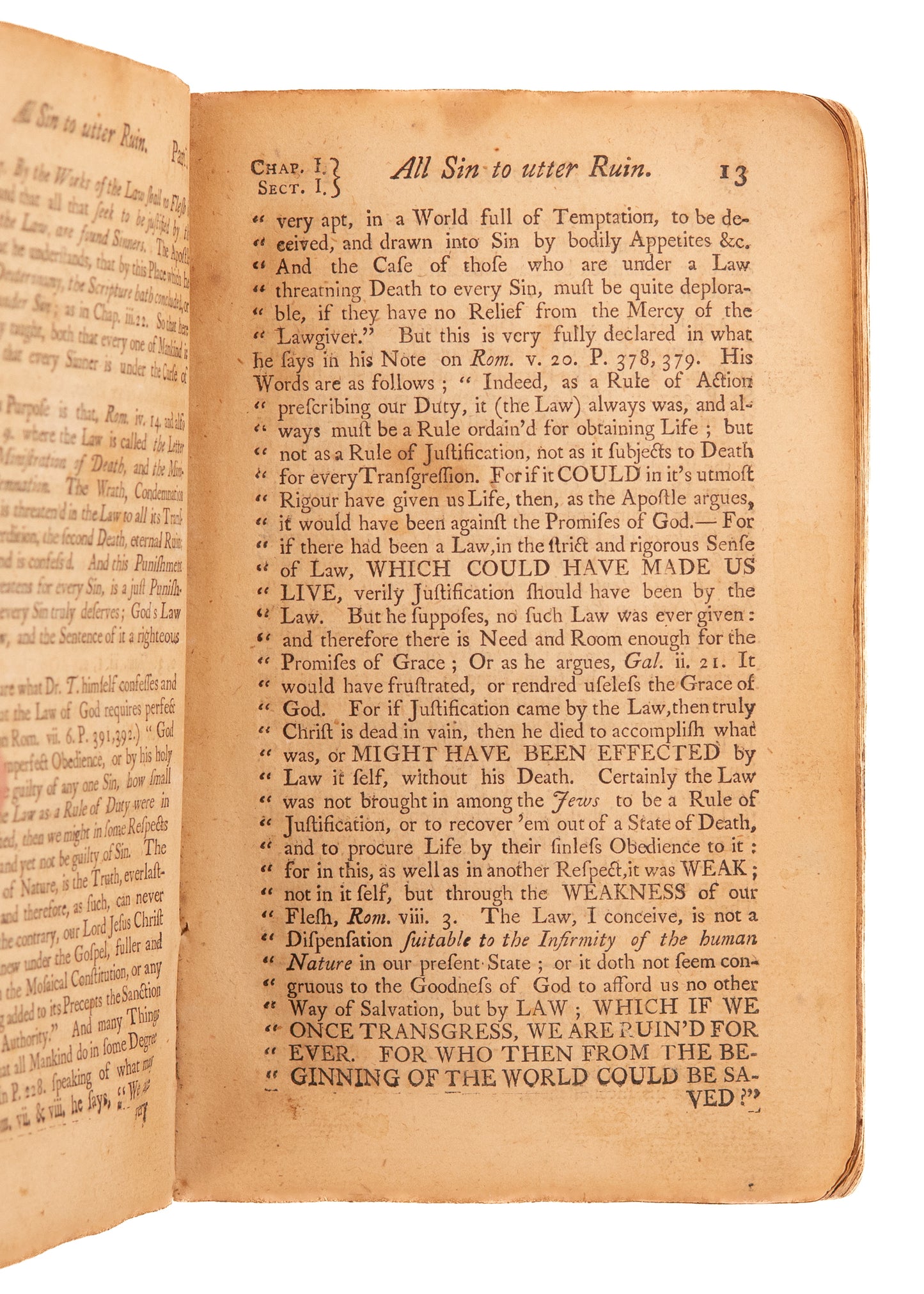 1758 JONATHAN EDWARDS. The Great Doctrine of Original Sin Defended. First Edition.