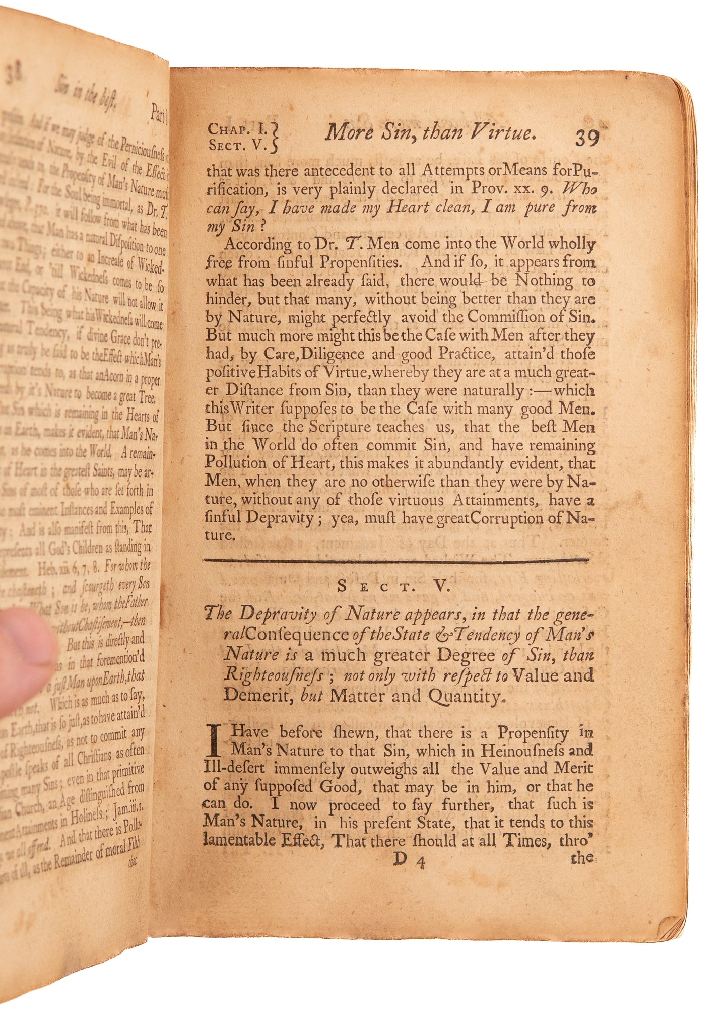 1758 JONATHAN EDWARDS. The Great Doctrine of Original Sin Defended. First Edition.