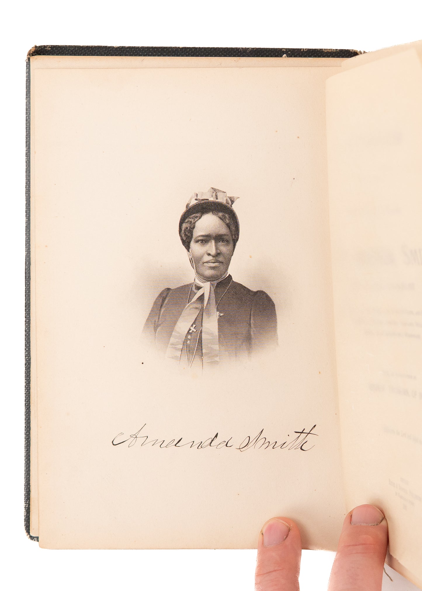1893 MRS. AMANDA SMITH. Lord's Dealings with Amanda Smith - The Colored Evangelist. First Edition.