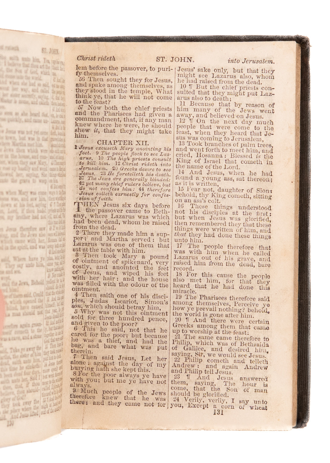 1862 CIVIL WAR CARRIED BIBLE. Sergeant John A. Griffin - Carried at Gettysburg.