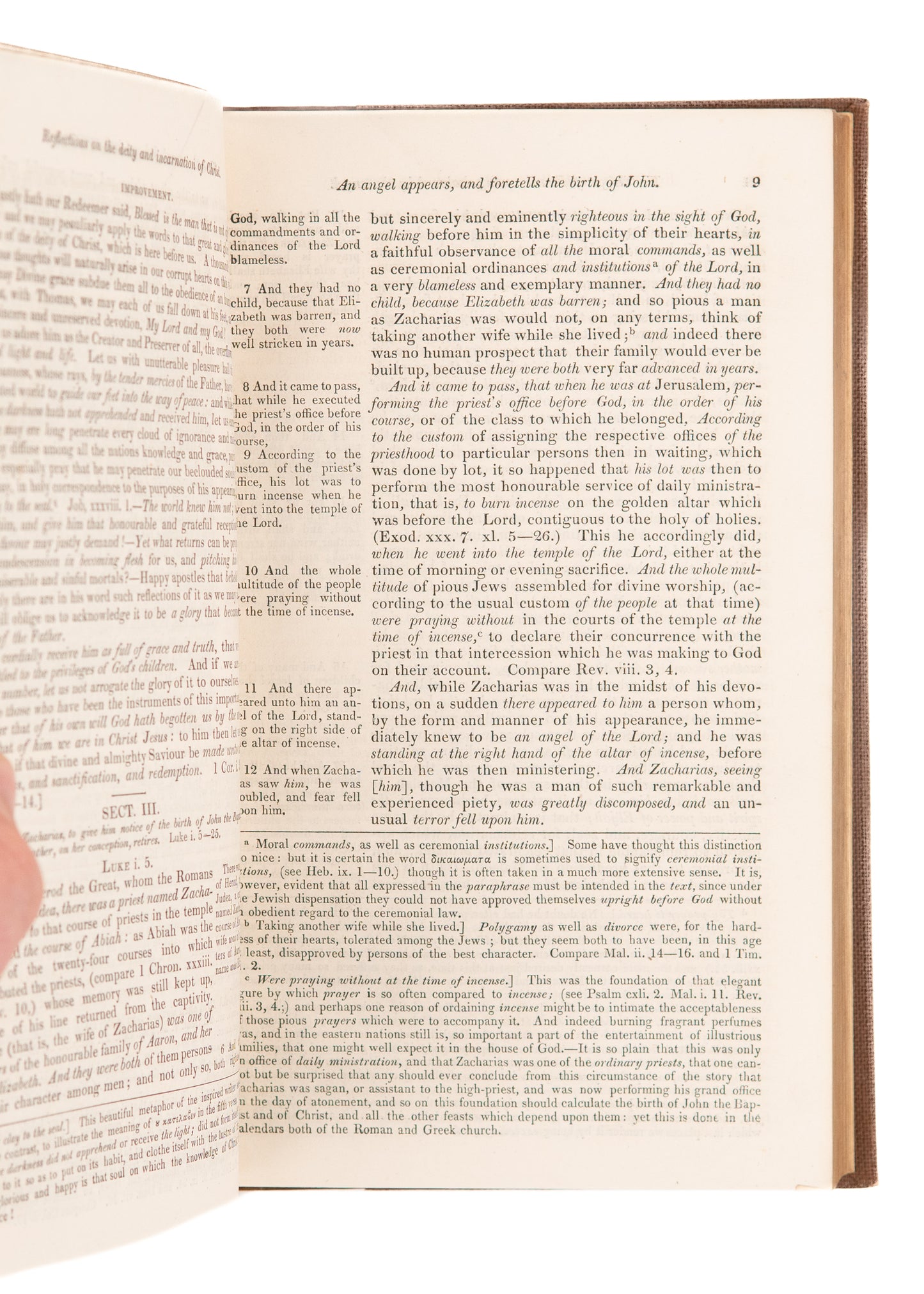 1828 PHILIP DODDRIDGE. The Family Expositor: The New Testament Gospels in Two Volumes.