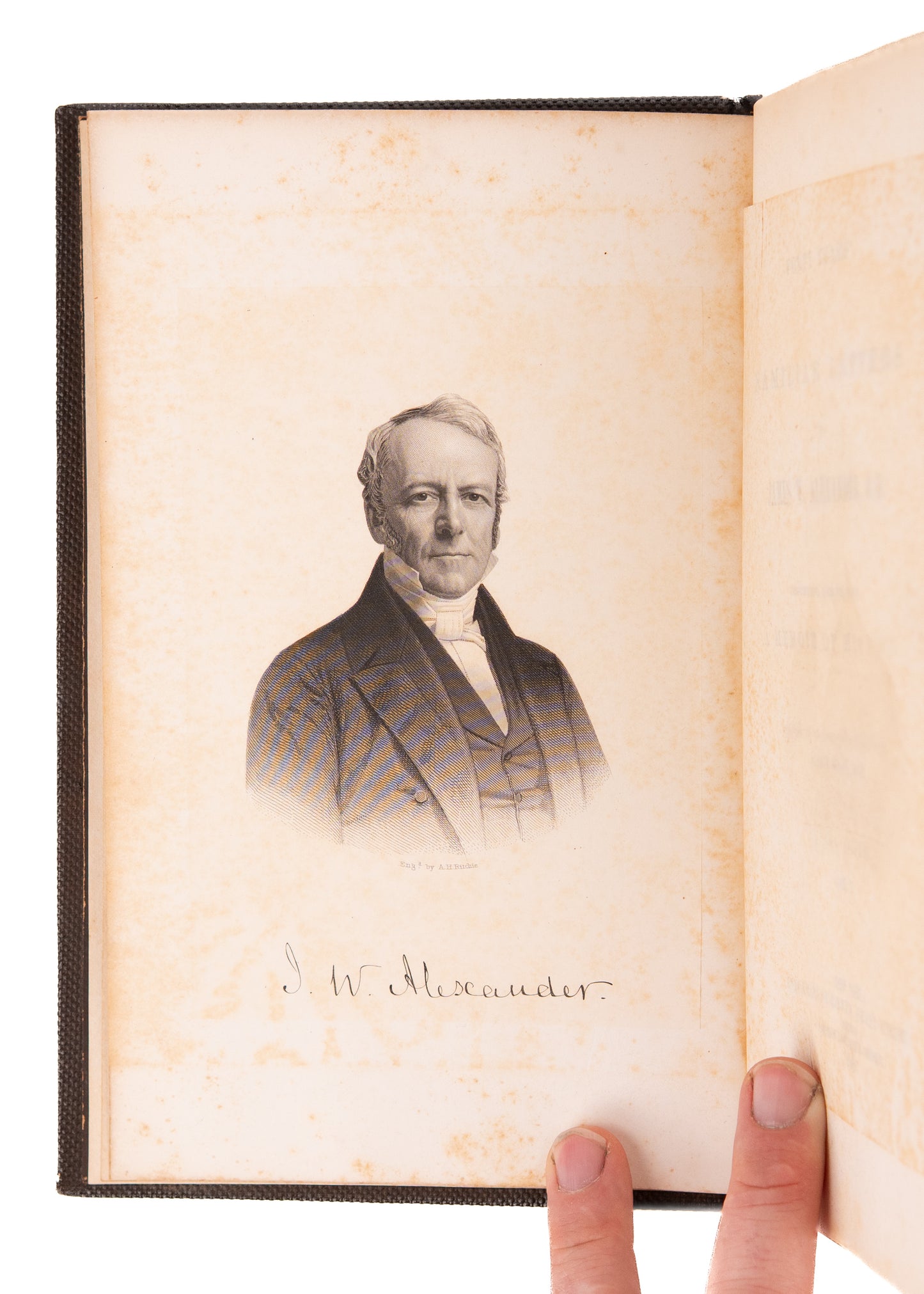 1860 J. W. ALEXANDER. Correspondence of Princeton Divine, J. W. Alexander. Revival, Slavery, &c.