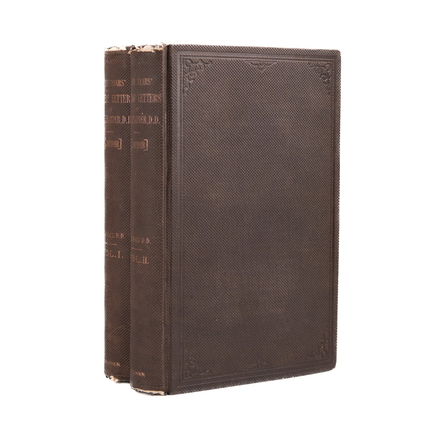 1860 J. W. ALEXANDER. Correspondence of Princeton Divine, J. W. Alexander. Revival, Slavery, &c.