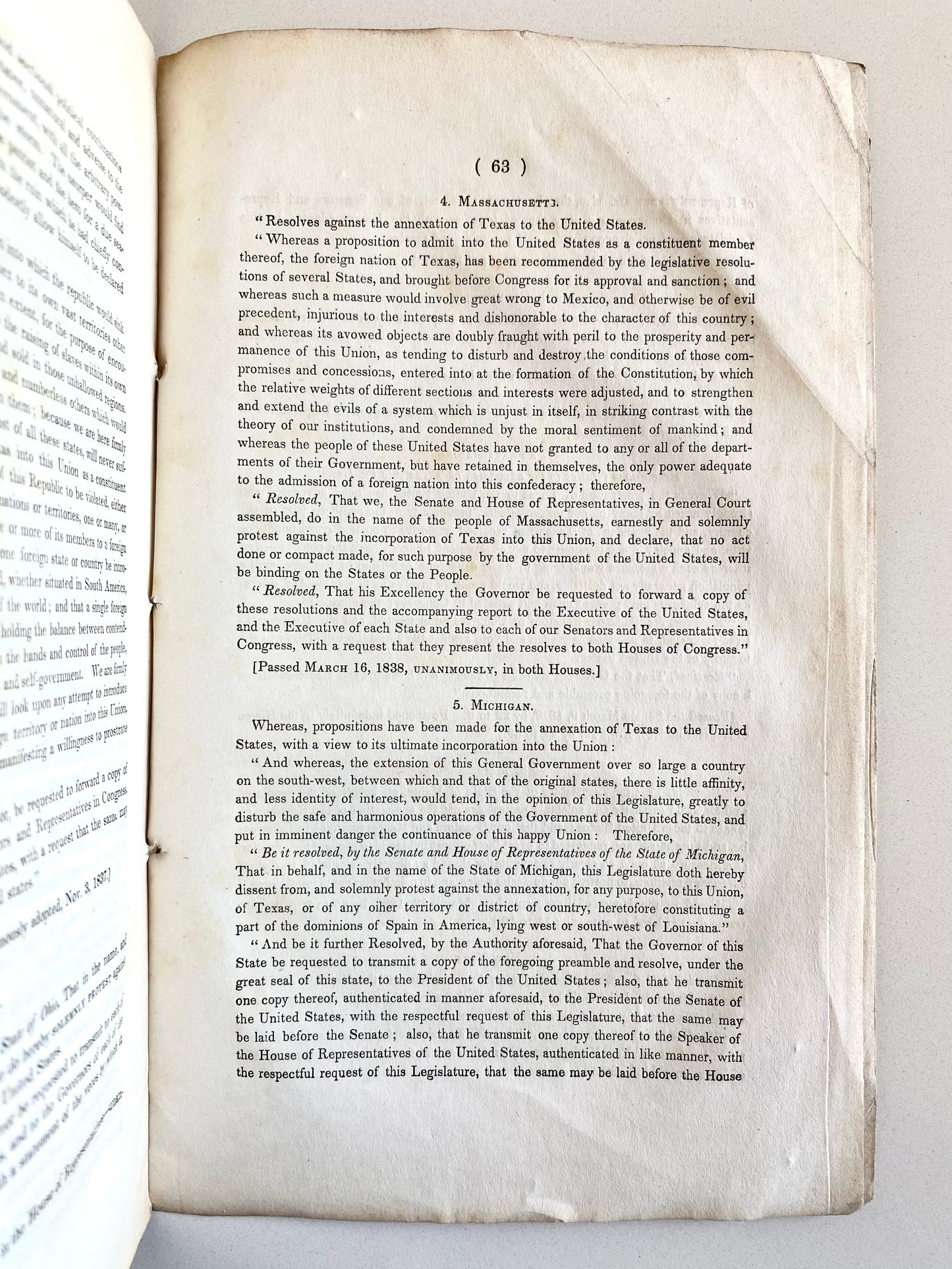 1838 ANTI-SLAVERY EXAMINER. Female Abolitionist, M. W. Chapman's Copy!